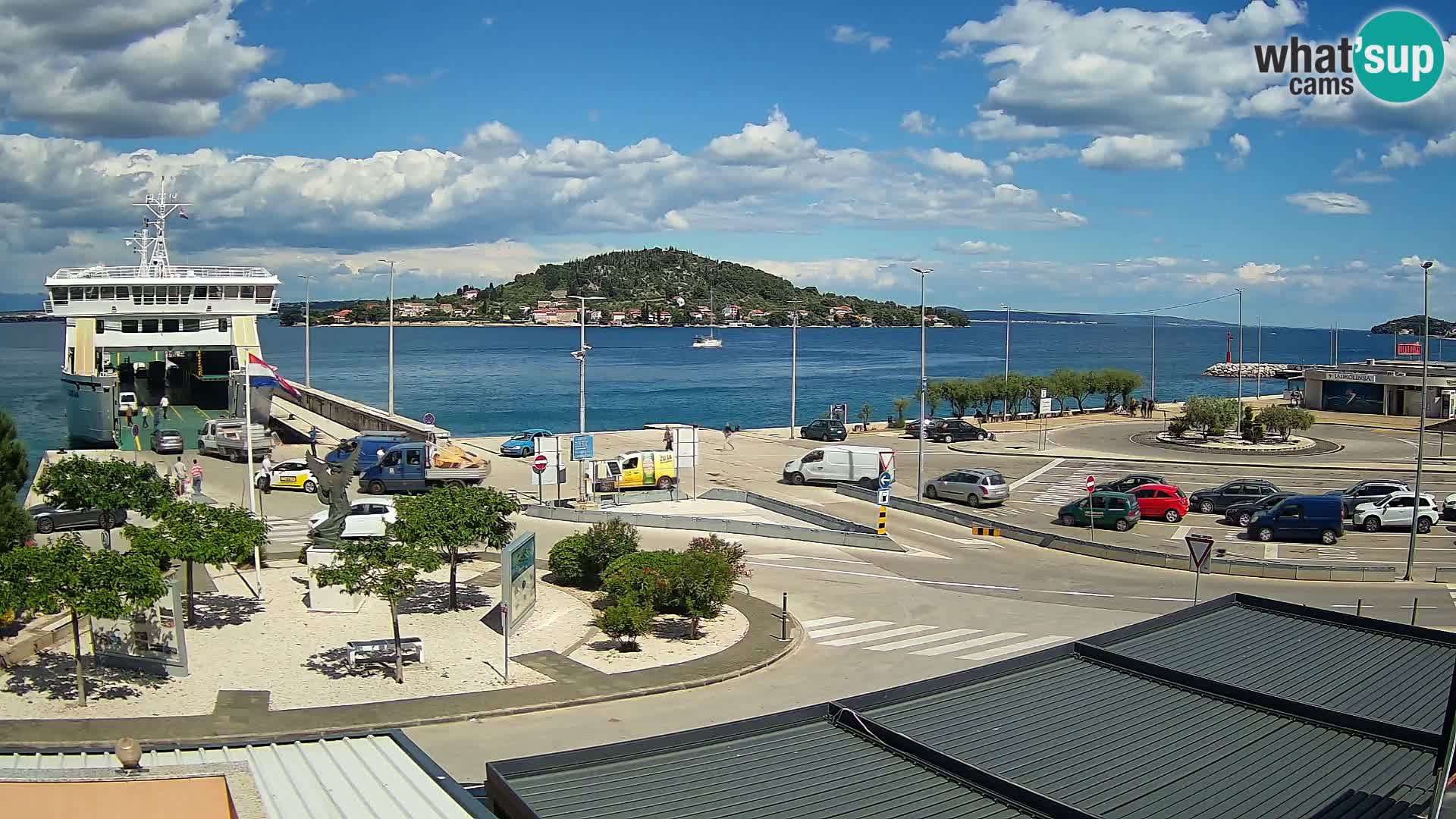 Web cam UGLJAN – Ferry de Preko à Zadar