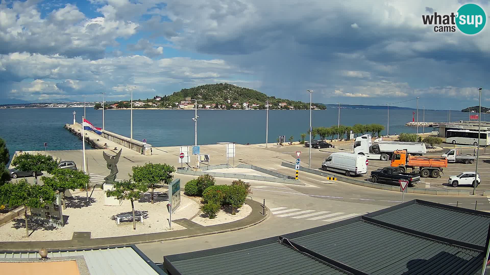 Cámara web UGLJAN – Transportar de Preko a Zadar