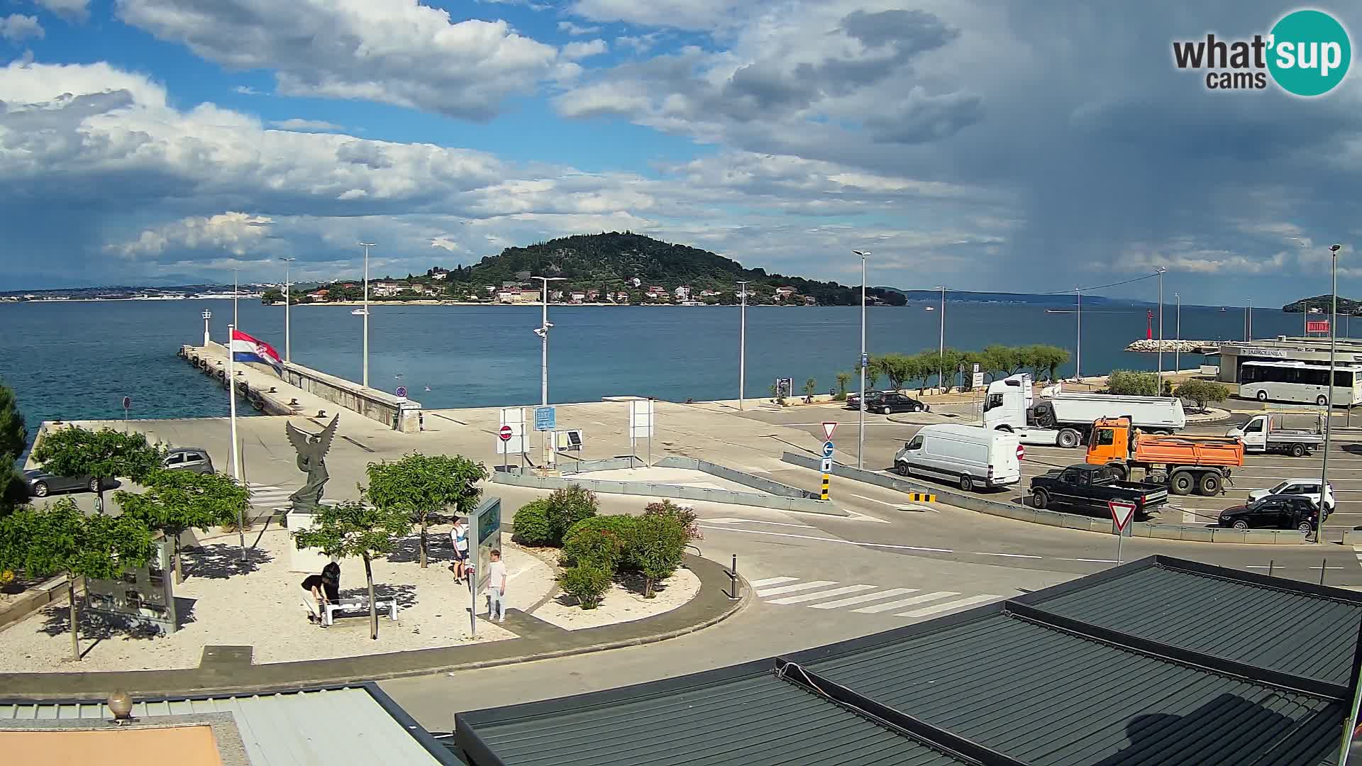 Webcam Ugljan – Preko Ferry to Zadar