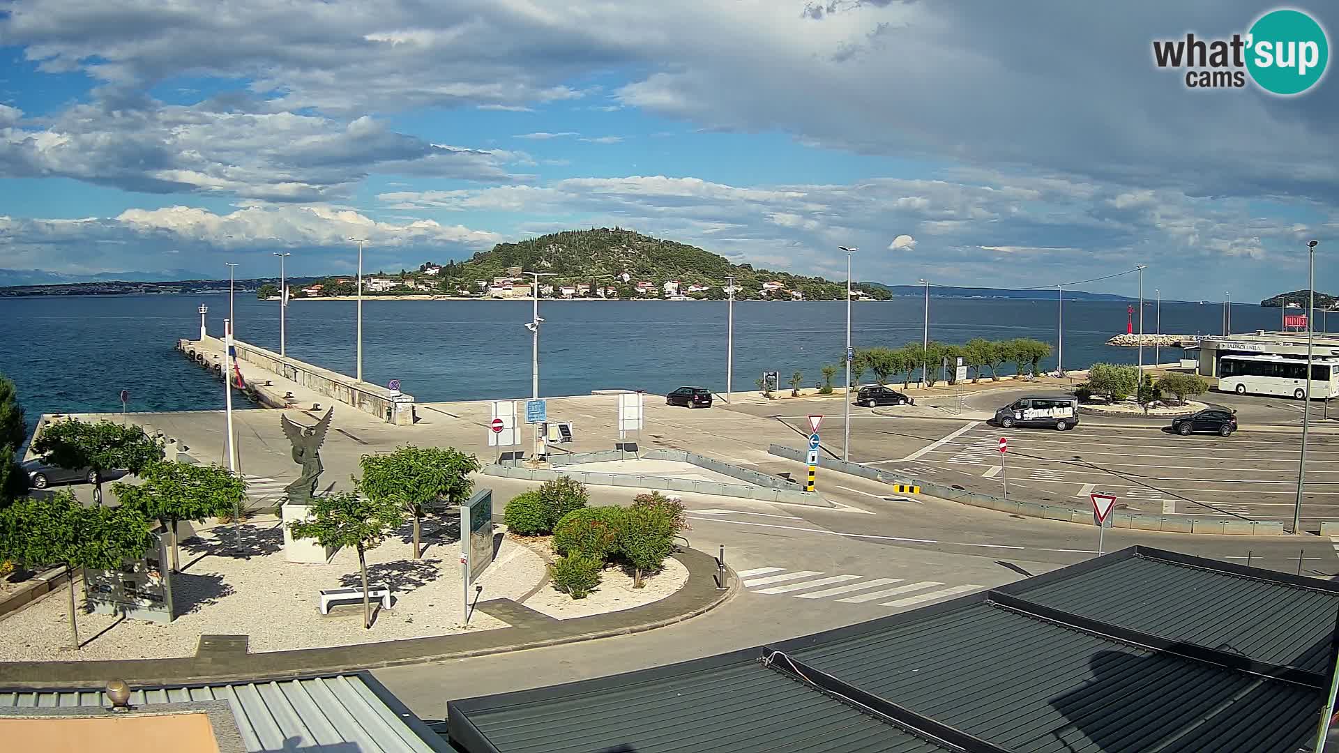 Webcam Ugljan – Preko Ferry to Zadar