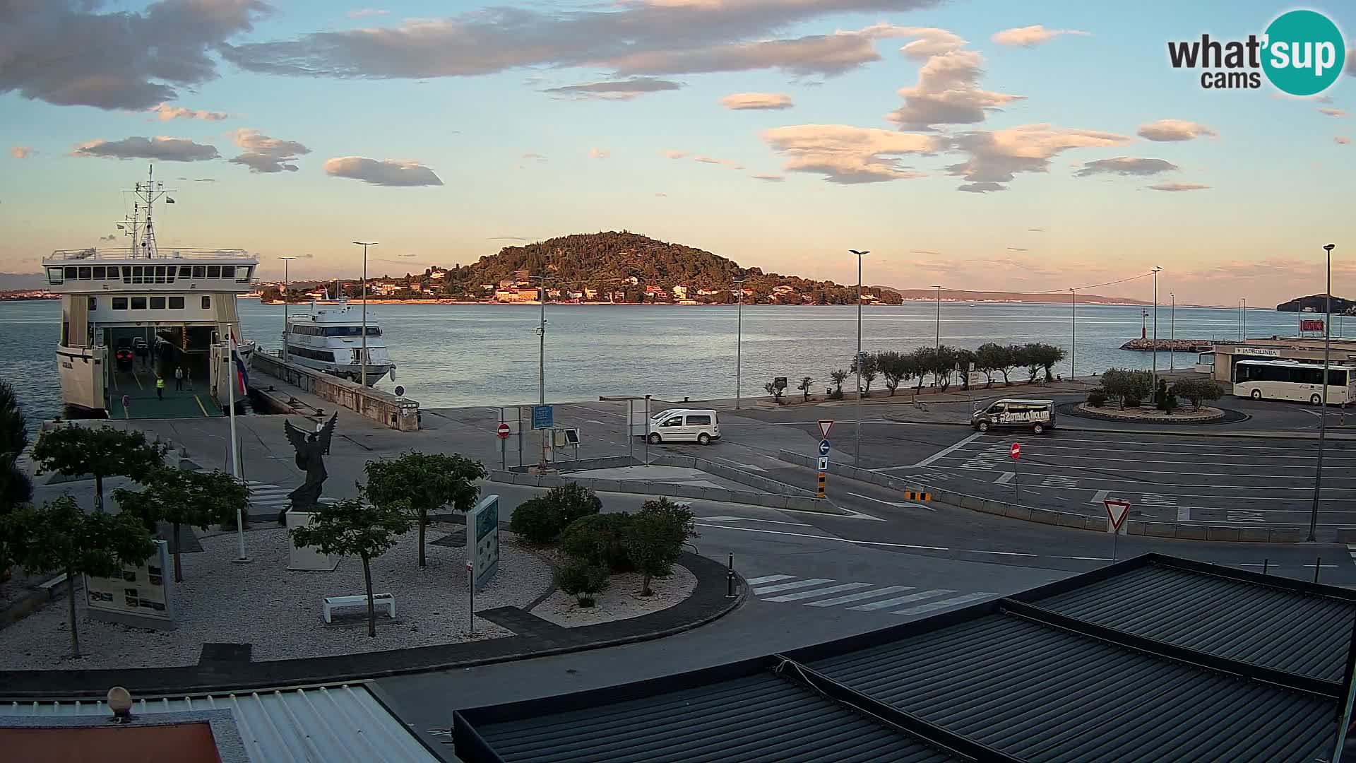 UGLJAN Webcam – Preko-Fähre nach Zadar