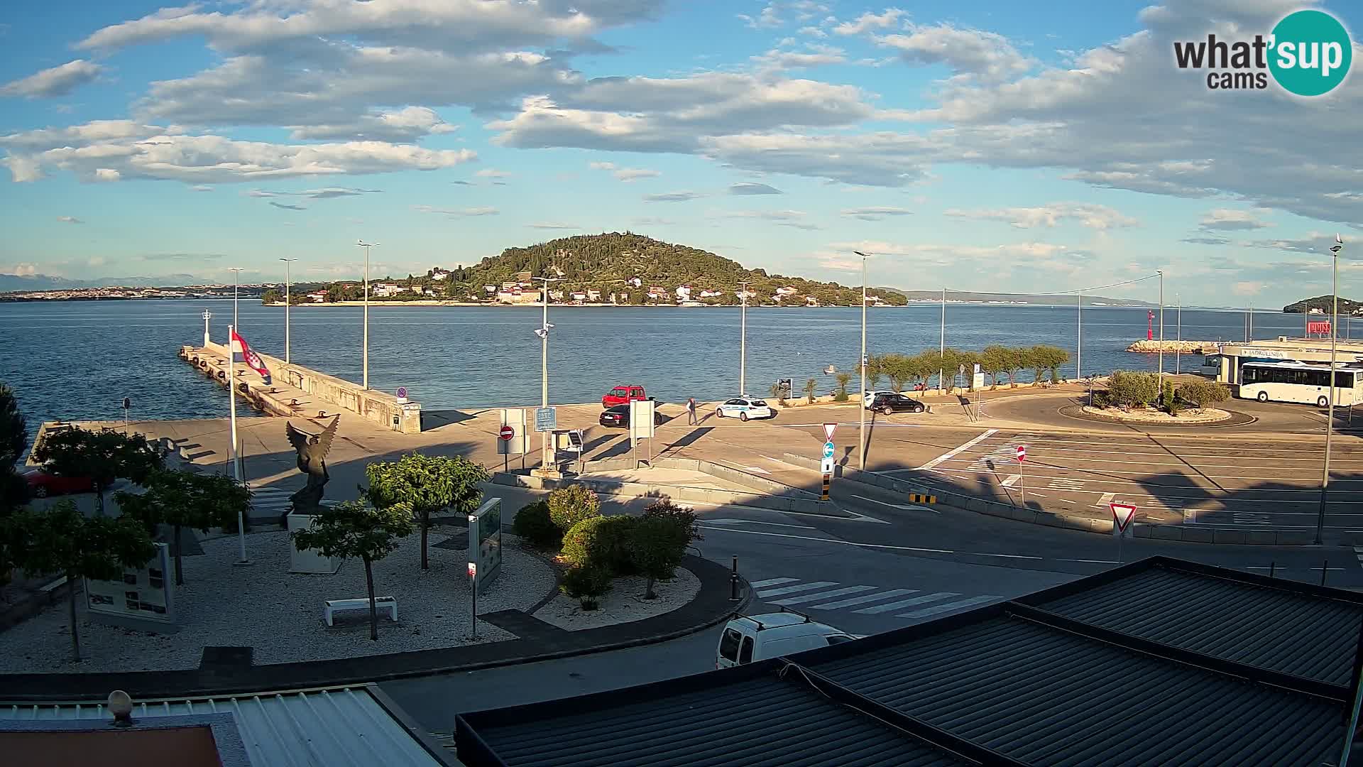 Spletna kamera Ugljan – trajekt Preko – Zadar