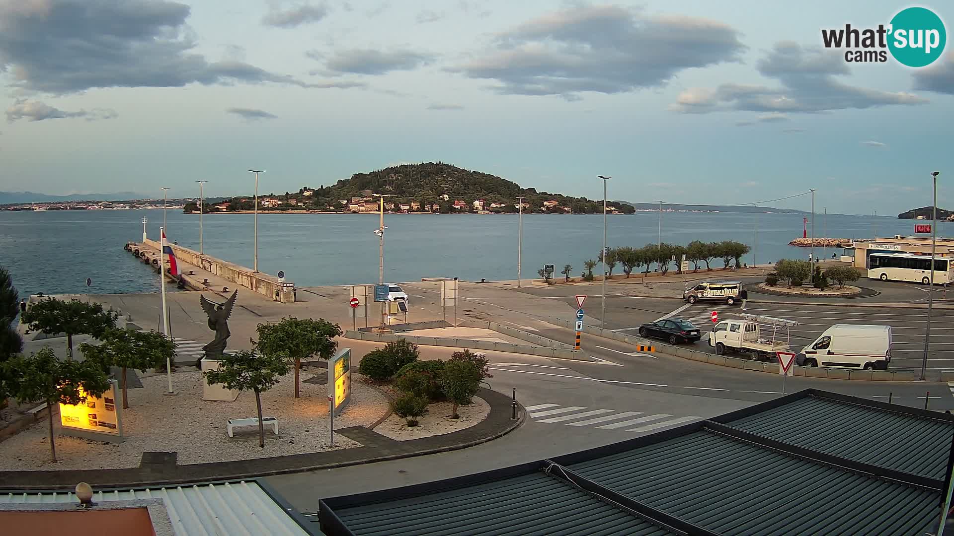 Webcam Ugljan – Preko Ferry to Zadar