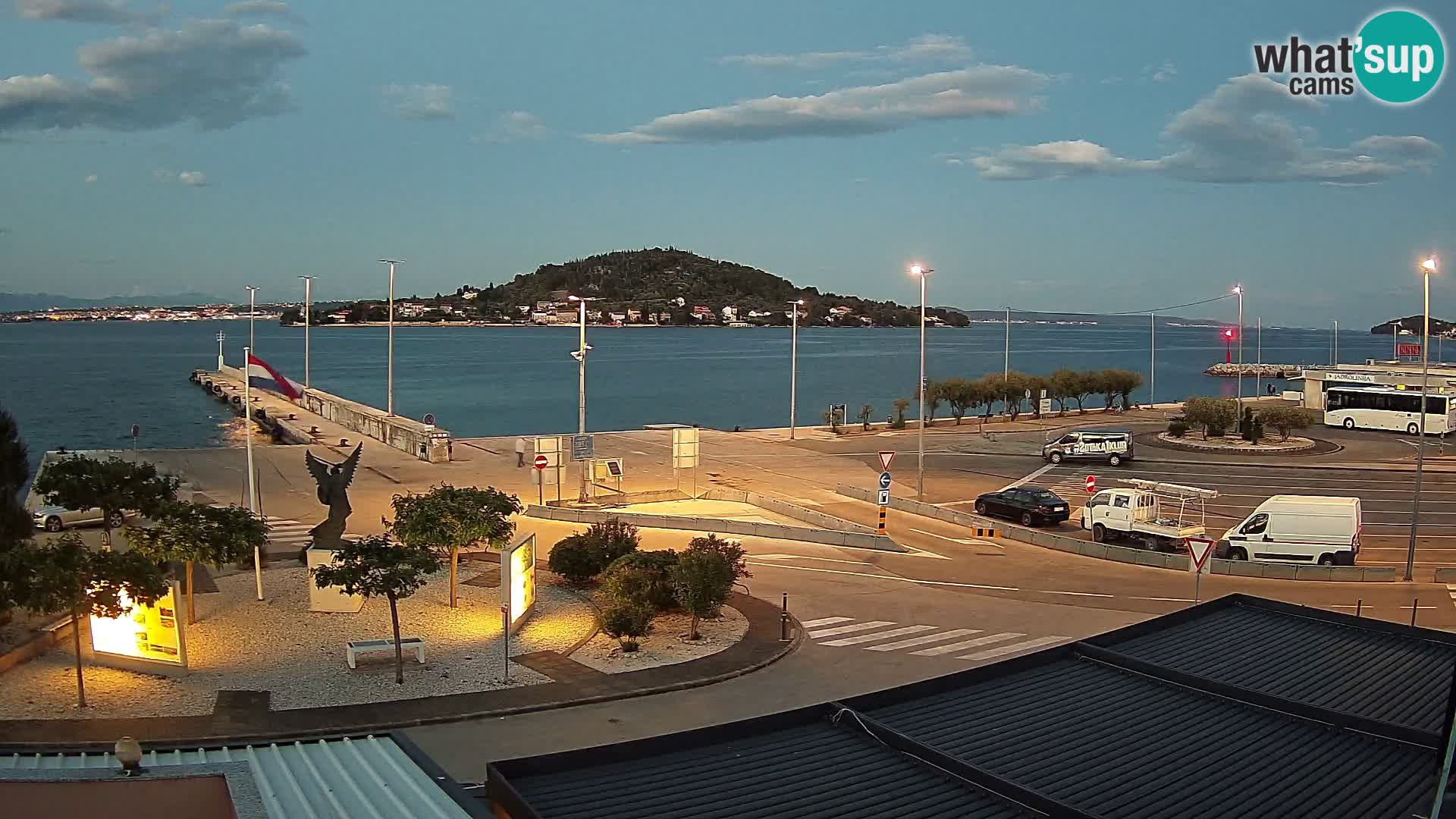 UGLJAN Webcam – Preko-Fähre nach Zadar