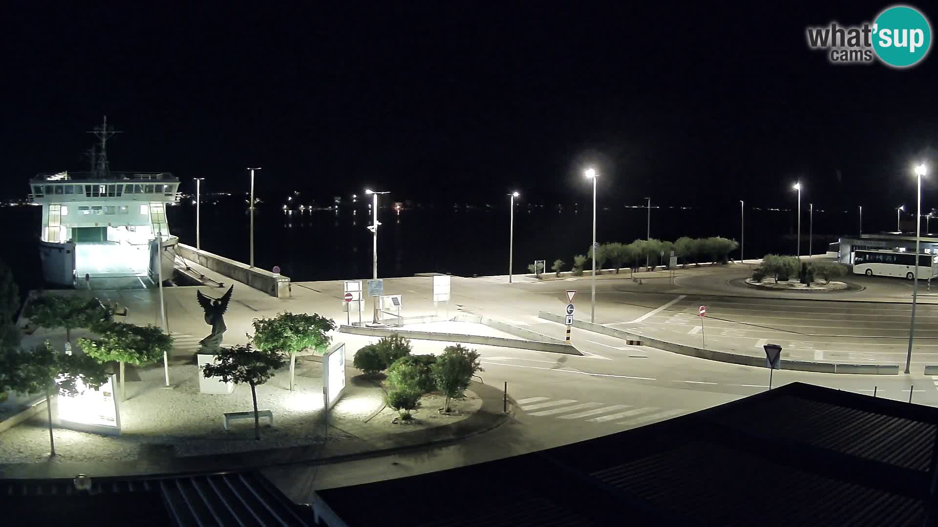 Spletna kamera Ugljan – trajekt Preko – Zadar
