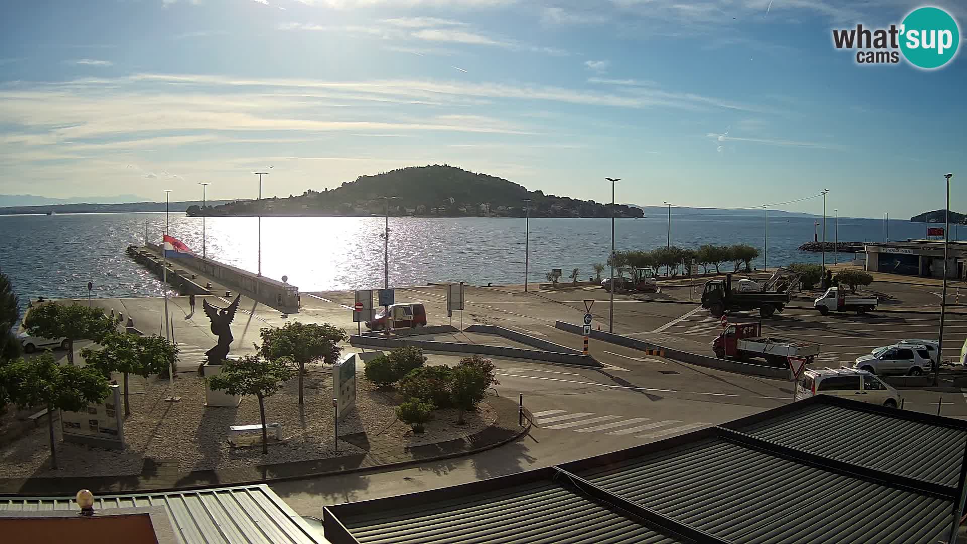 Webcam Ugljan – Preko Ferry to Zadar