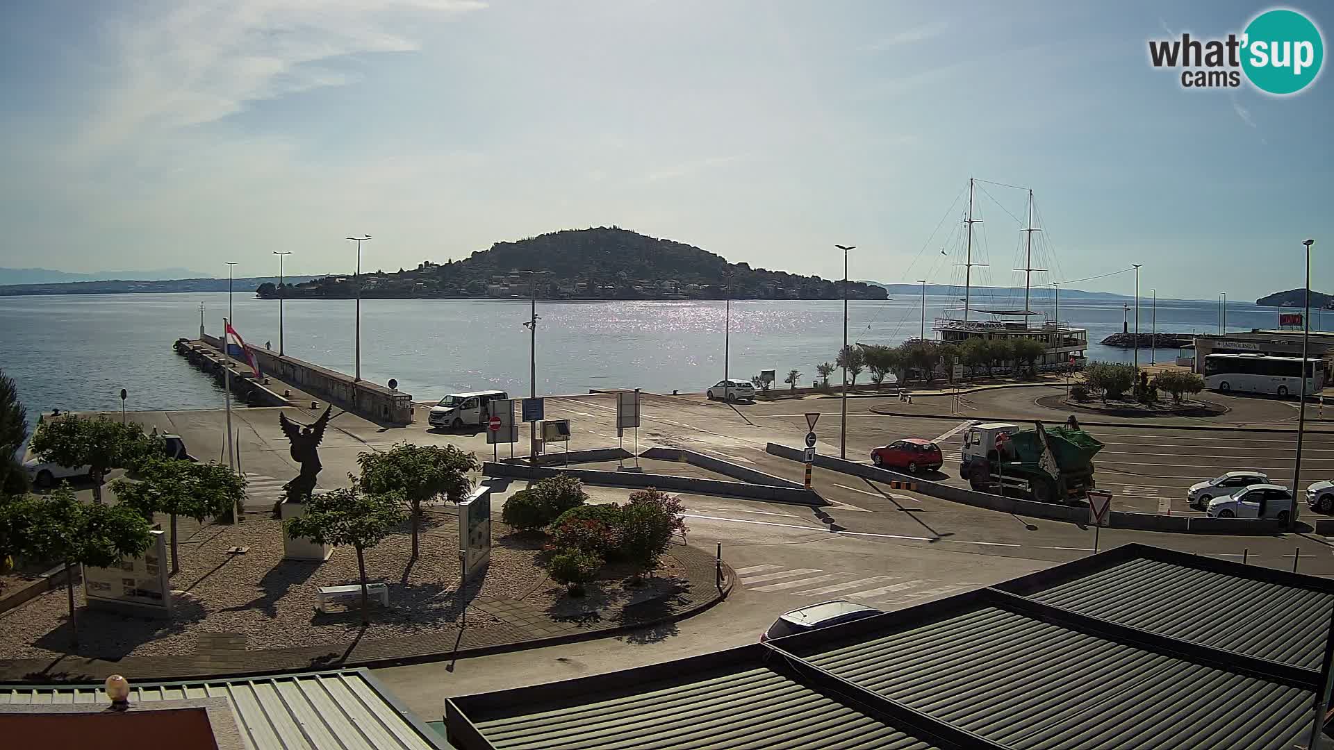 Webcam Ugljan – Preko Ferry to Zadar