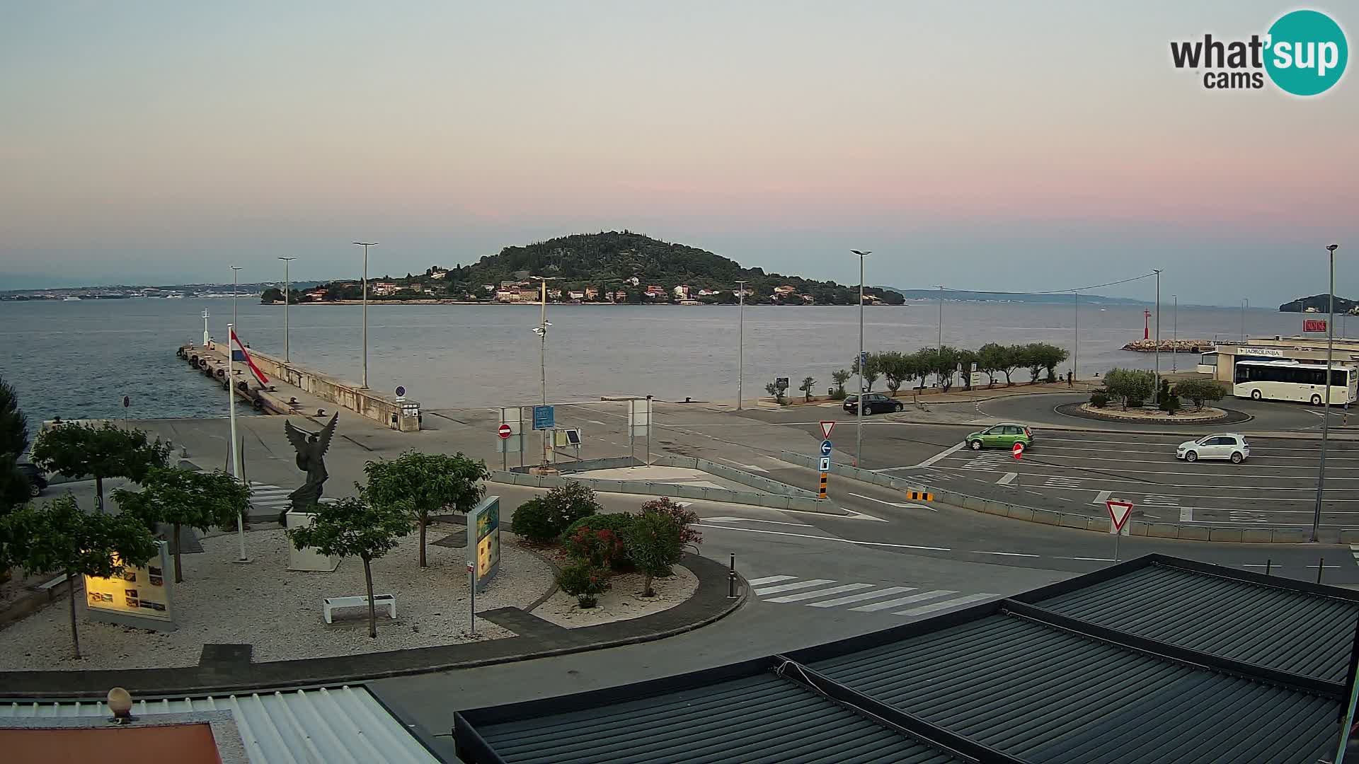 Webcam Ugljan – Preko Ferry to Zadar