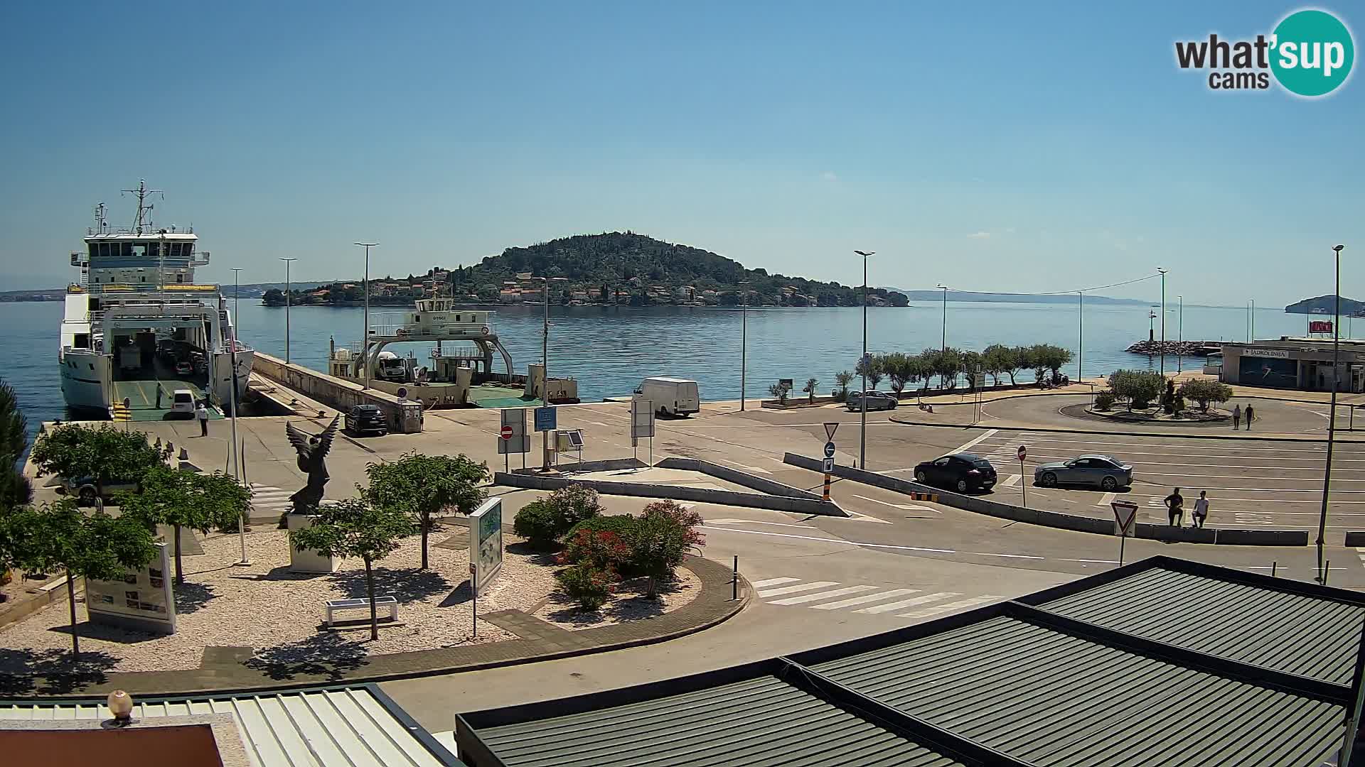 UGLJAN Webcam – Preko-Fähre nach Zadar
