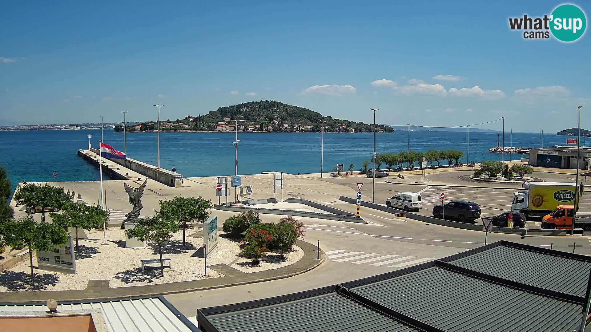 Web cam UGLJAN – Ferry de Preko à Zadar