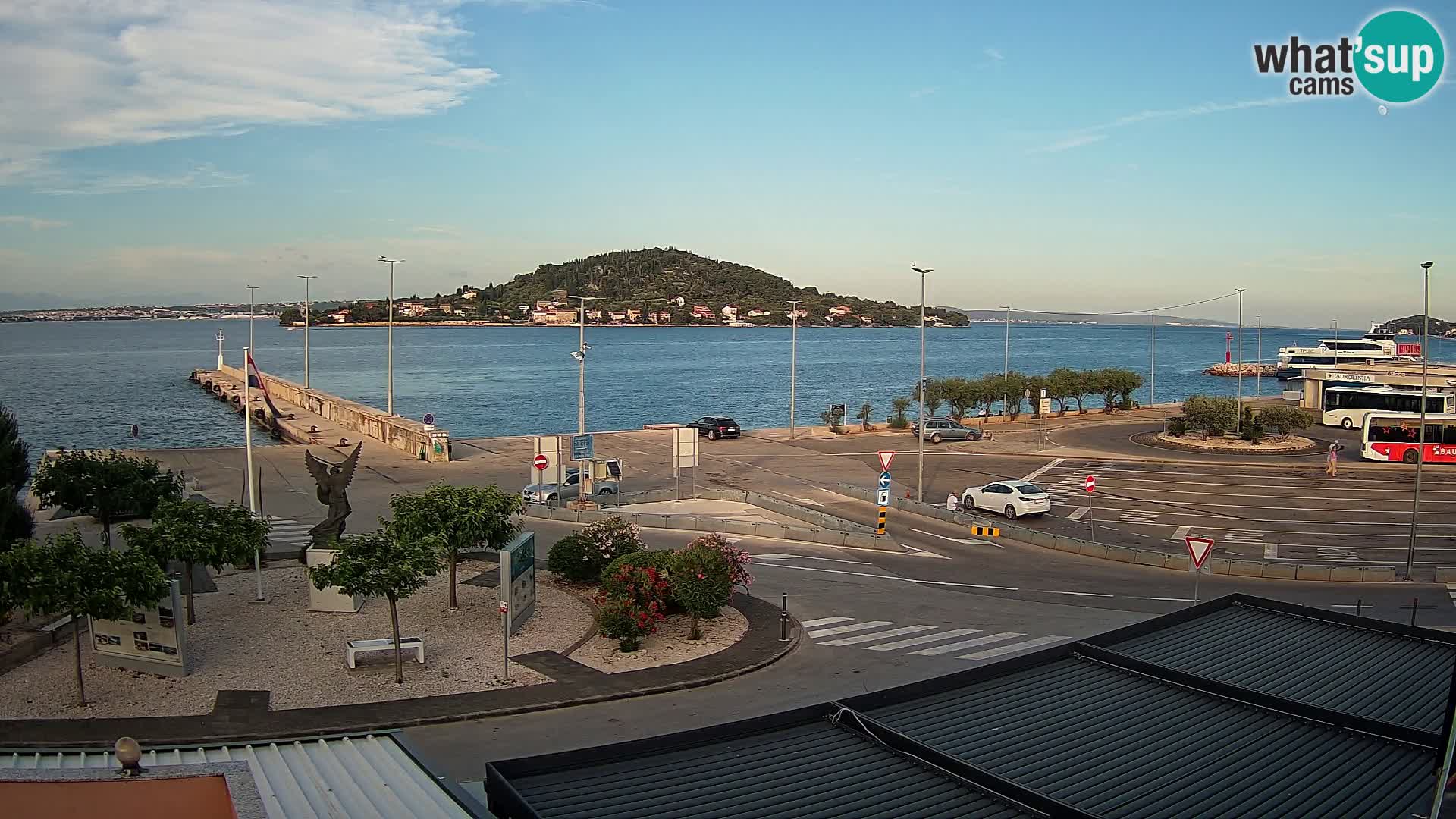 Web cam UGLJAN – Ferry de Preko à Zadar