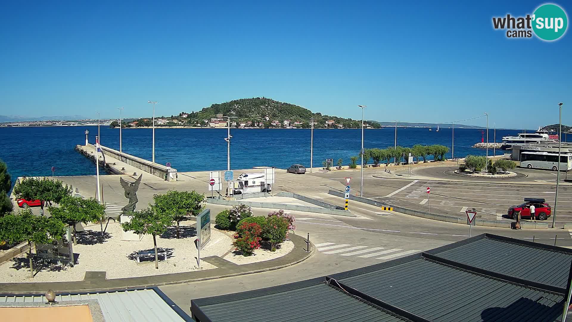 Cámara web UGLJAN – Transportar de Preko a Zadar