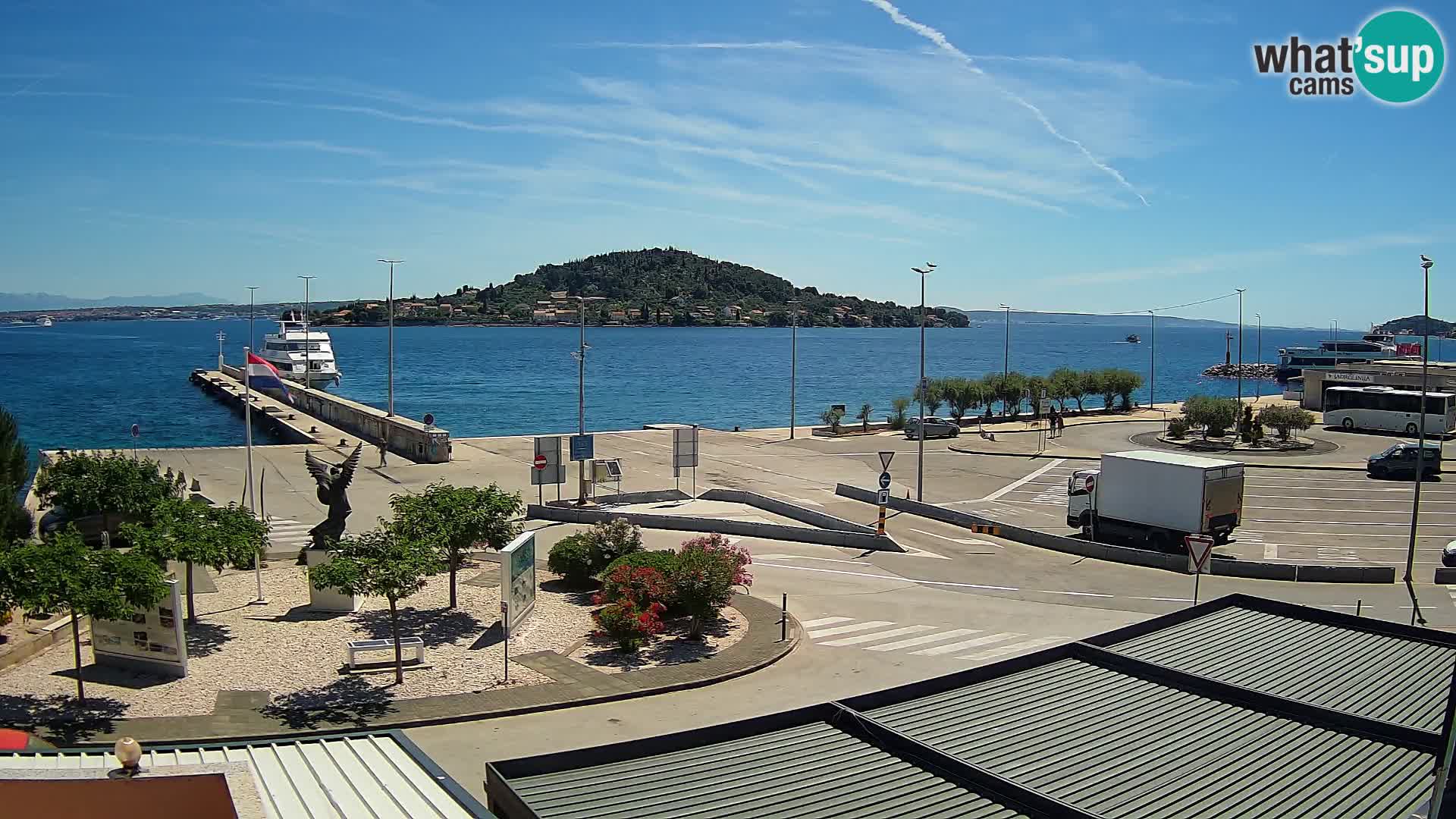 Web cam UGLJAN – Ferry de Preko à Zadar