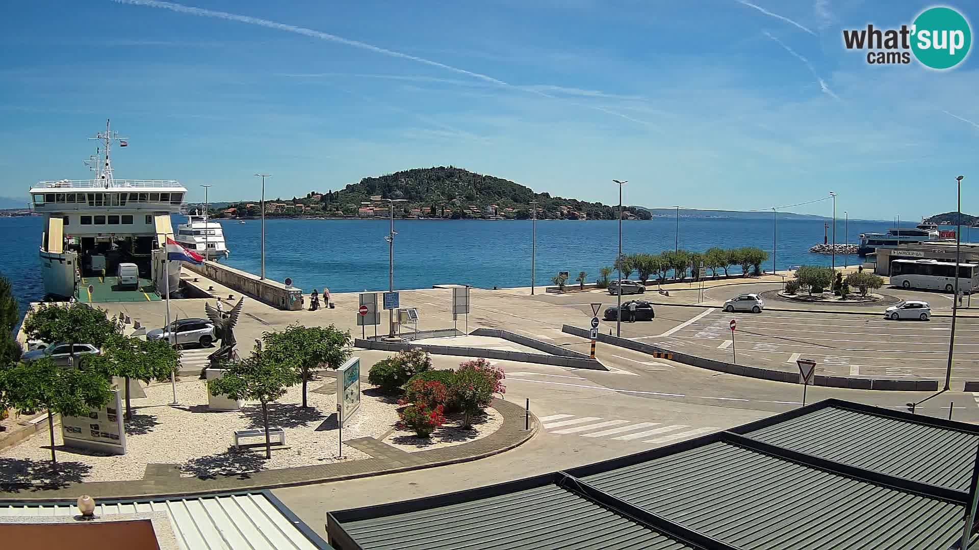 Web cam UGLJAN – Ferry de Preko à Zadar