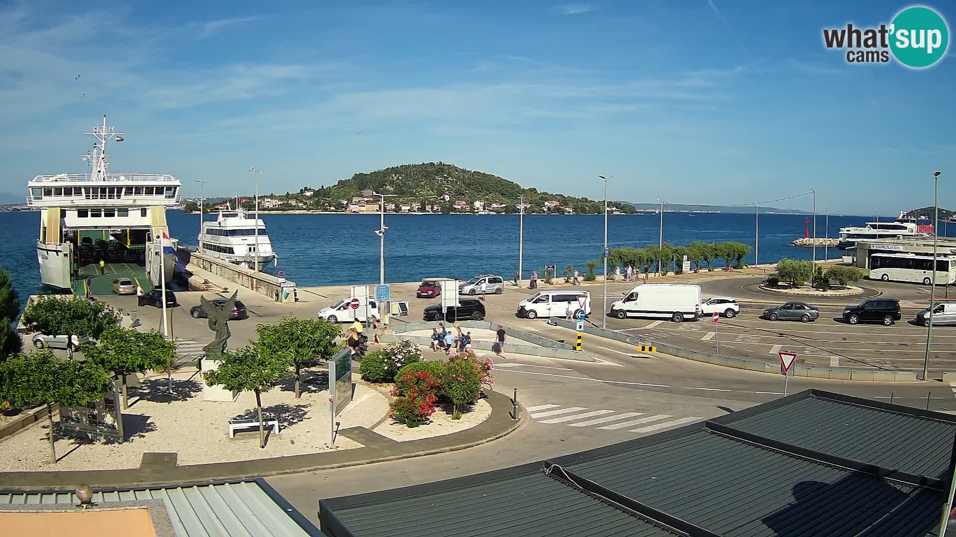 Cámara web UGLJAN – Transportar de Preko a Zadar
