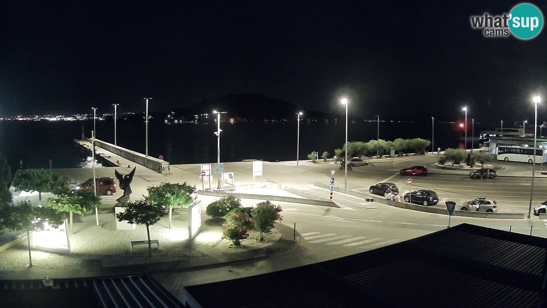 Webcam Ugliano – terminal traghetto da Preko a Zara