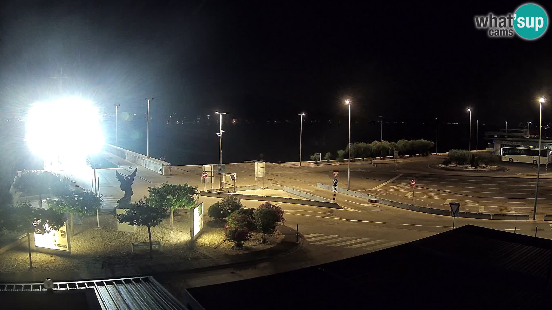 Webcam Ugliano – terminal traghetto da Preko a Zara