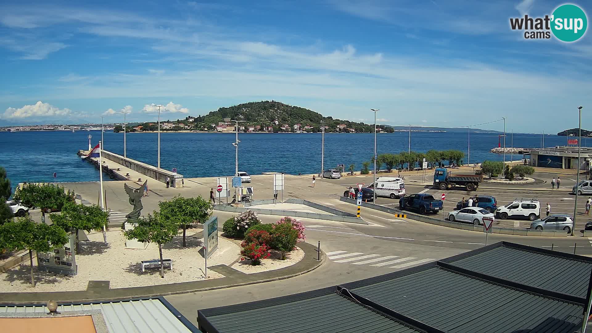 Web cam UGLJAN – Ferry de Preko à Zadar