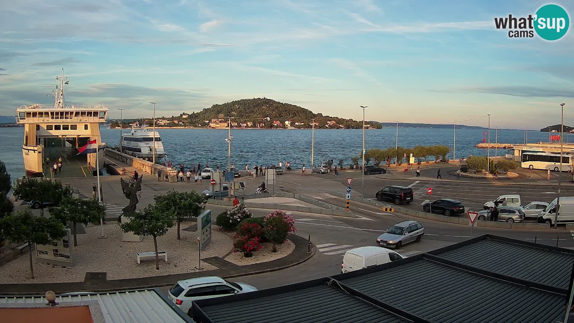 UGLJAN Webcam – Preko-Fähre nach Zadar