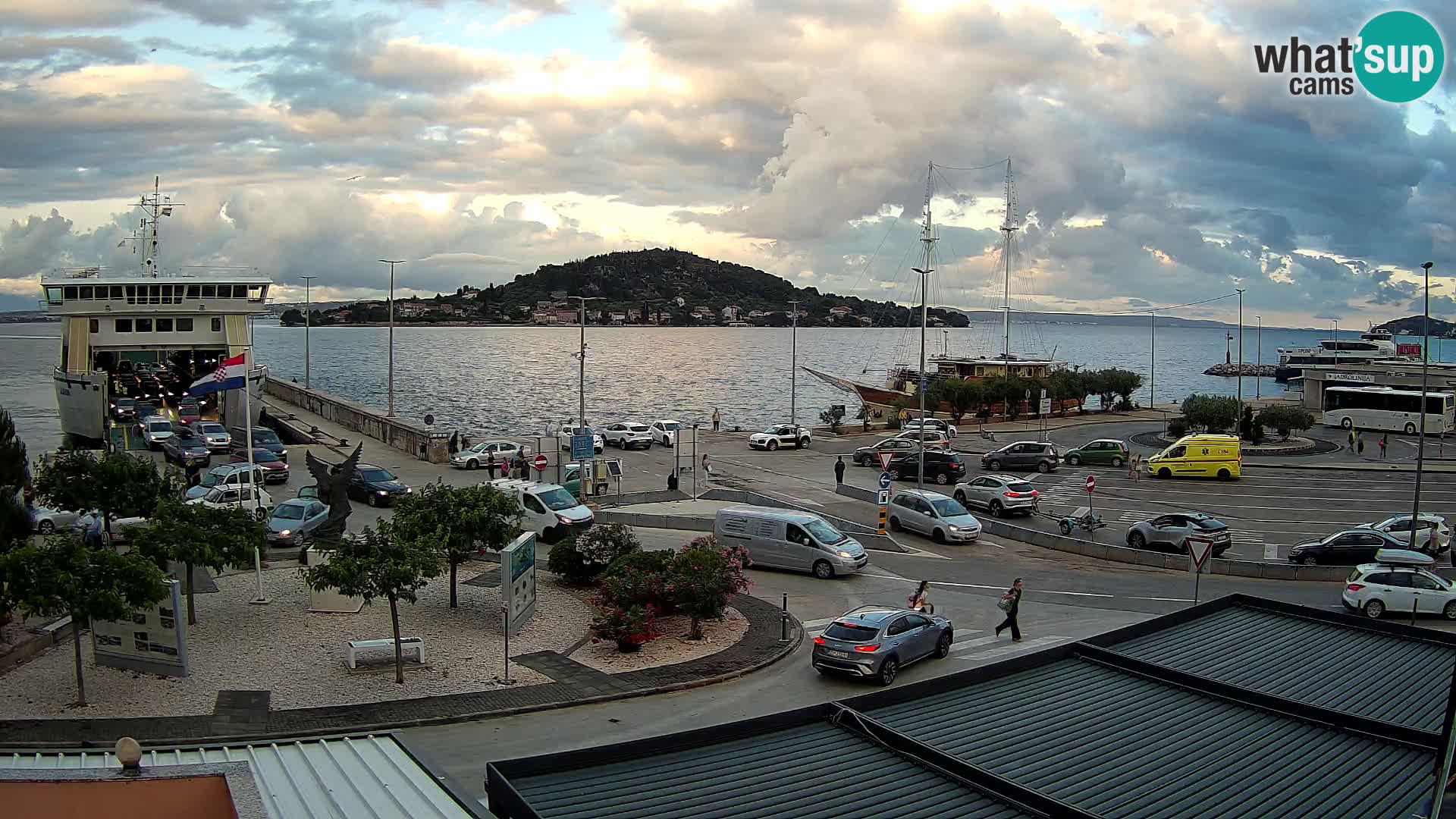 UGLJAN Webcam – Preko-Fähre nach Zadar
