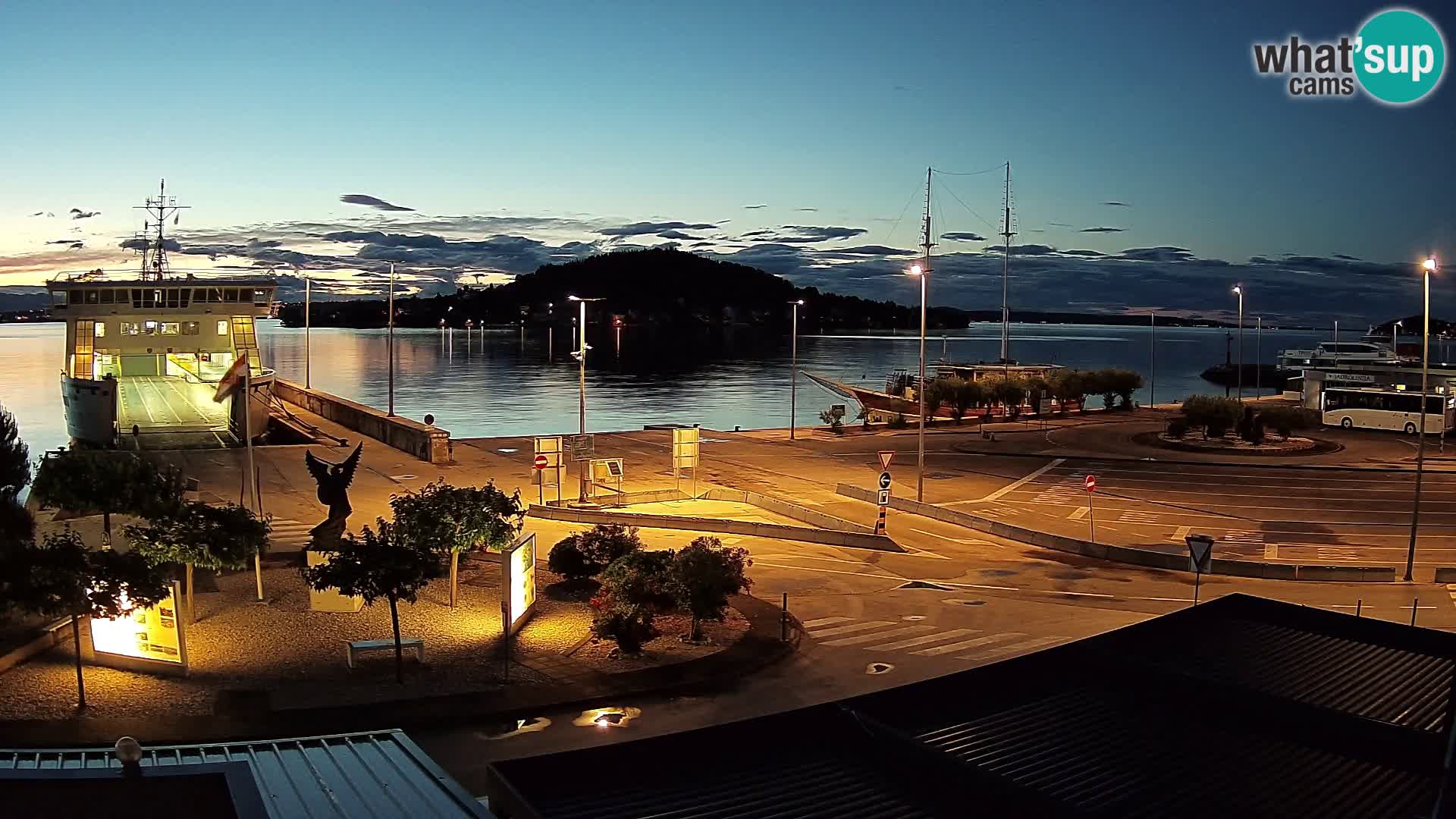 Webcam Ugljan – Preko Ferry to Zadar