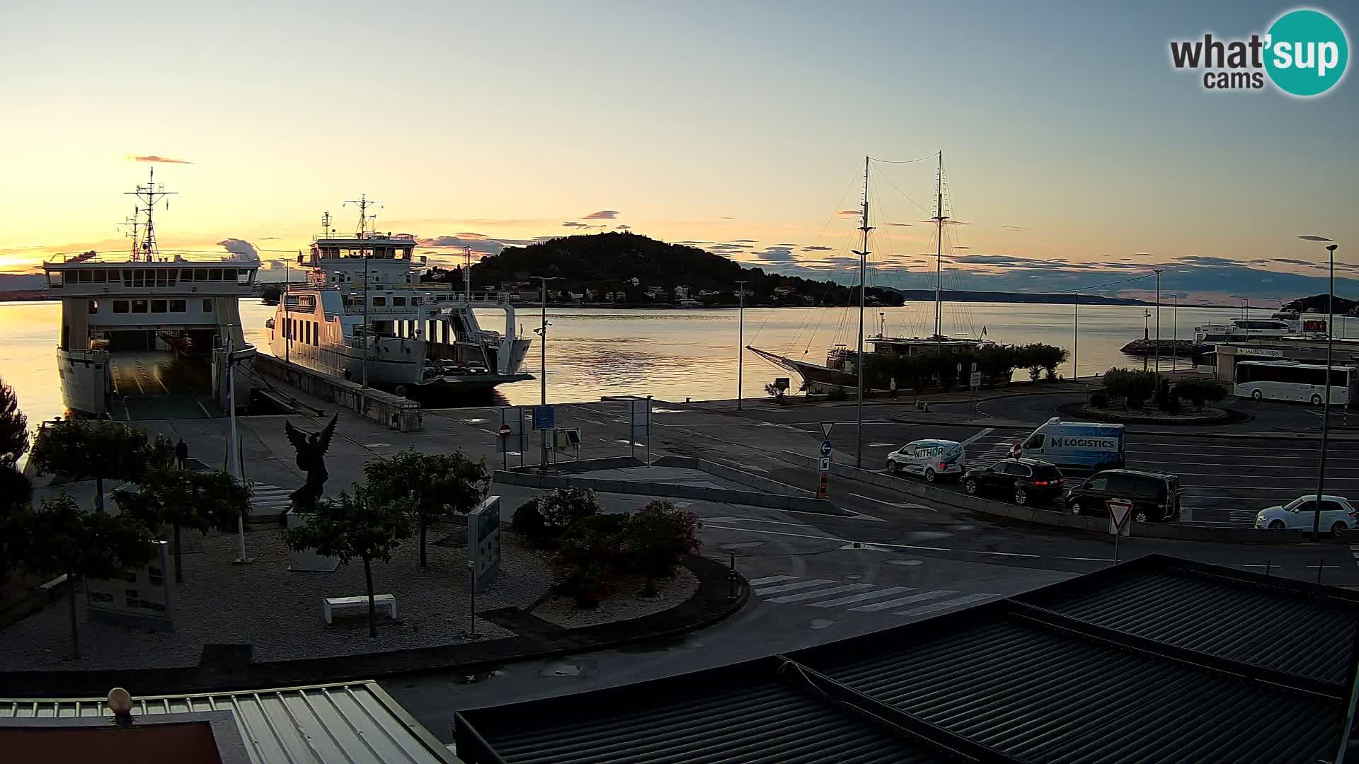 Web cam UGLJAN – Ferry de Preko à Zadar