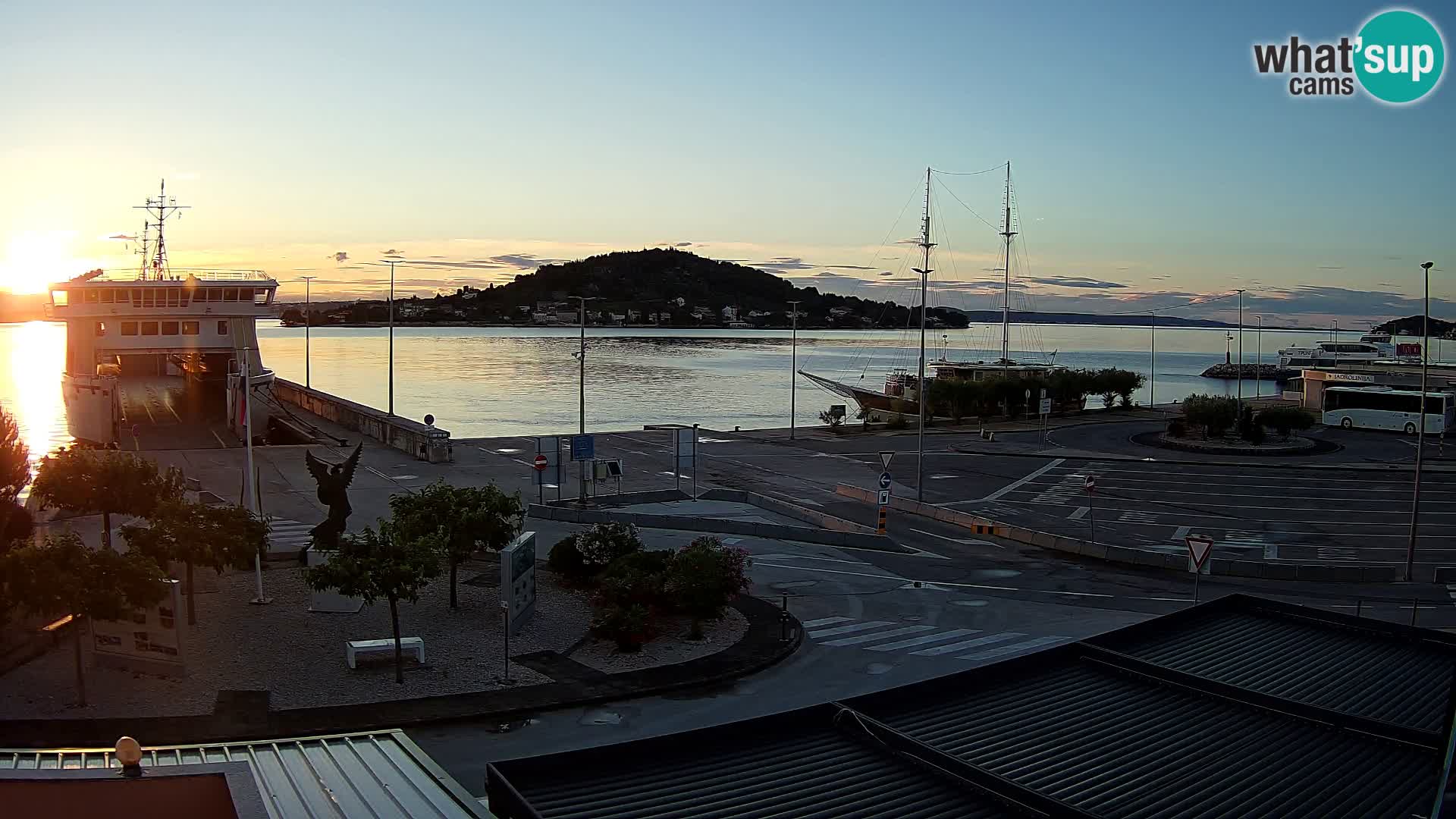 Web cam UGLJAN – Ferry de Preko à Zadar