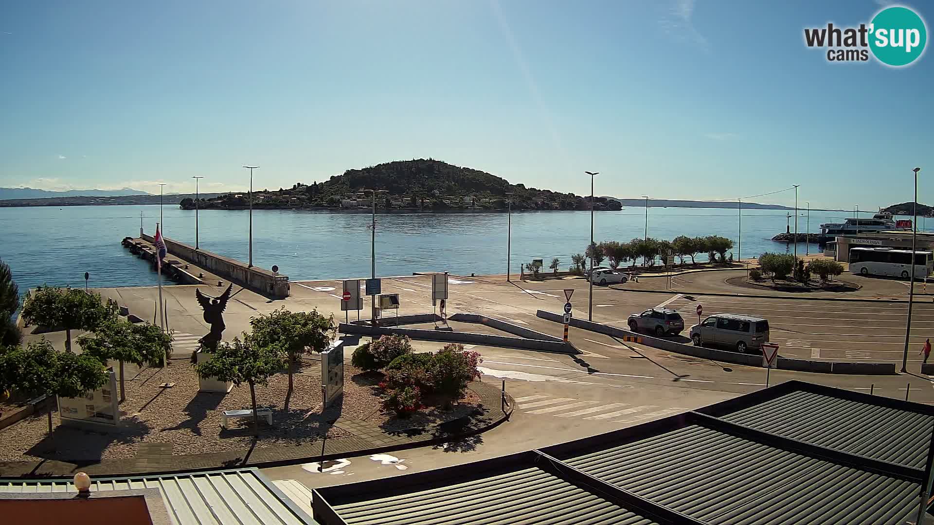 Web cam UGLJAN – Ferry de Preko à Zadar