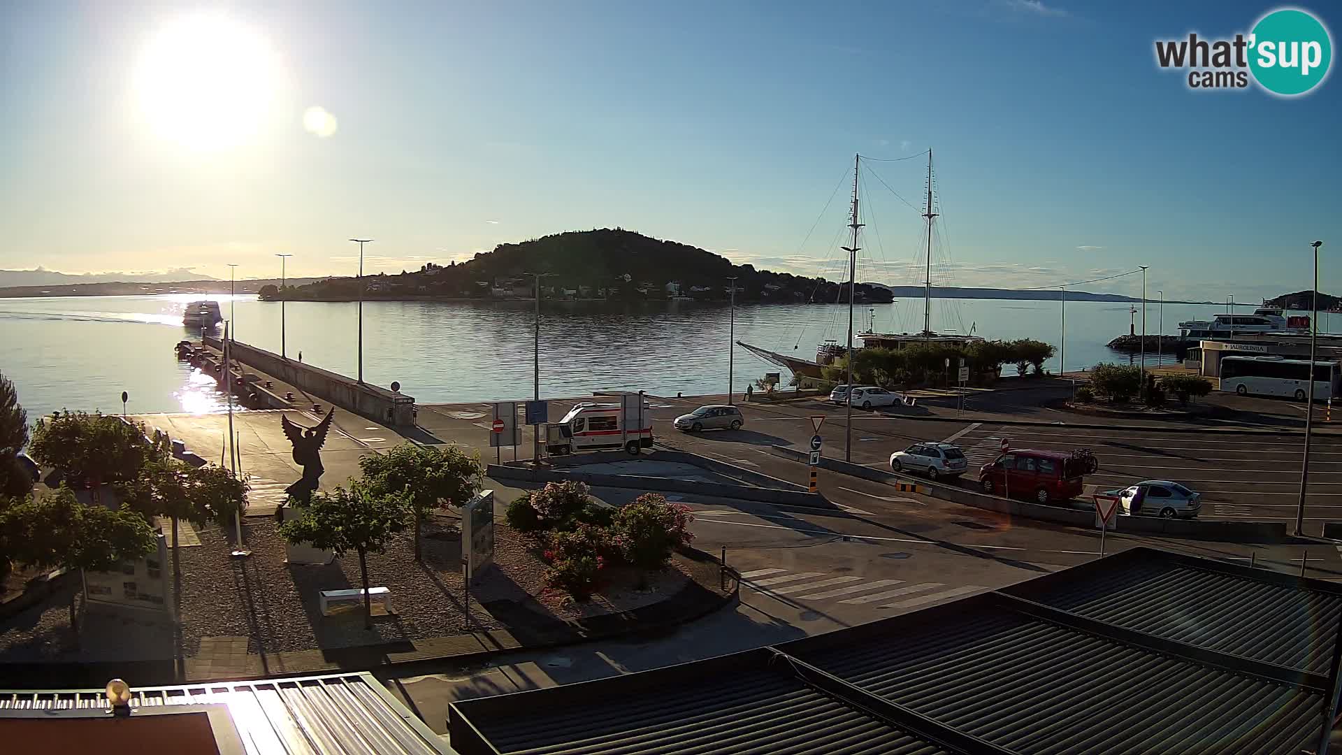 UGLJAN Webcam – Preko-Fähre nach Zadar