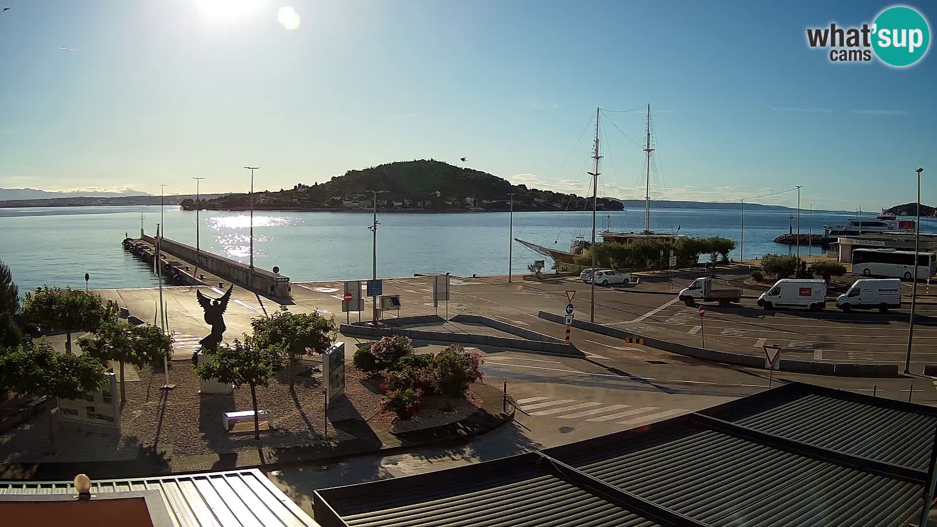Webcam Ugljan – Preko Ferry to Zadar
