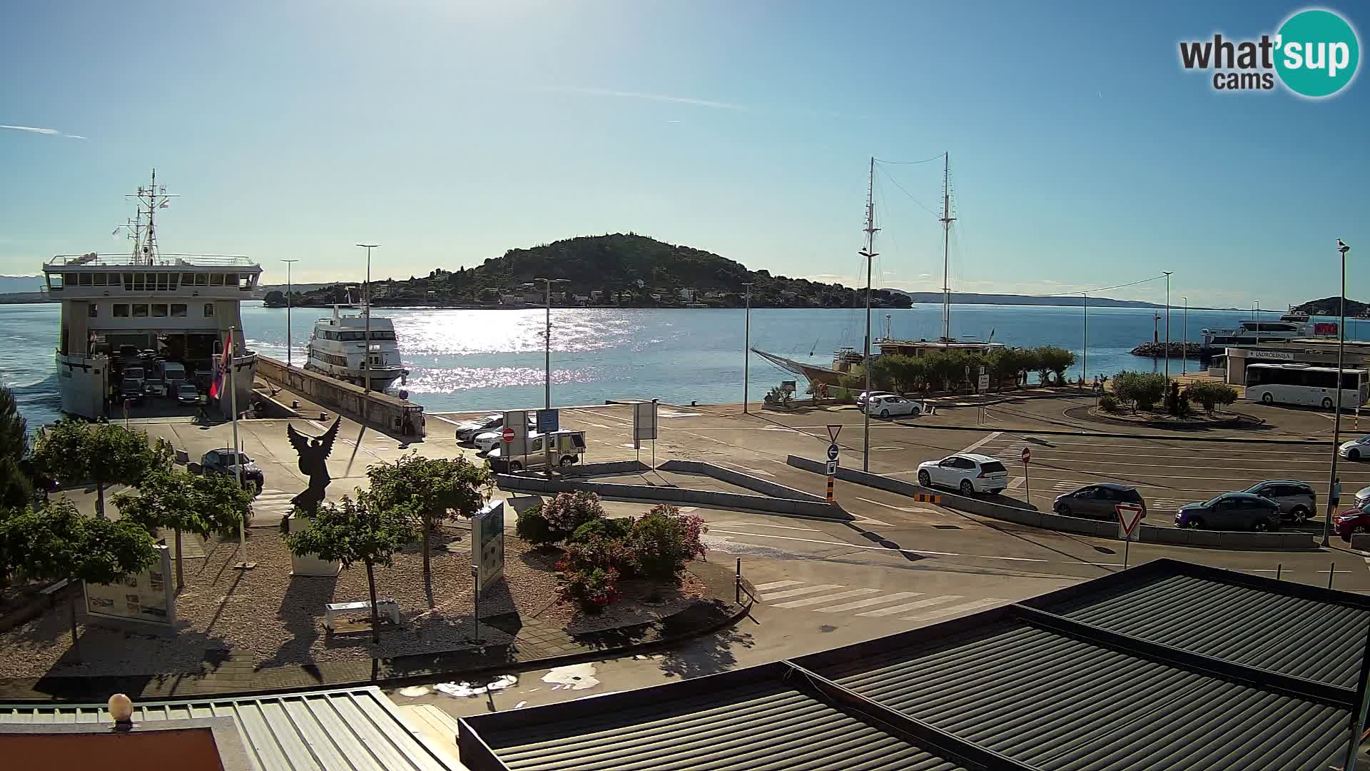 UGLJAN Webcam – Preko-Fähre nach Zadar
