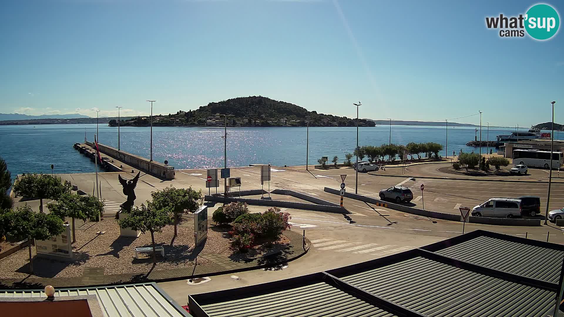 Web cam UGLJAN – Ferry de Preko à Zadar