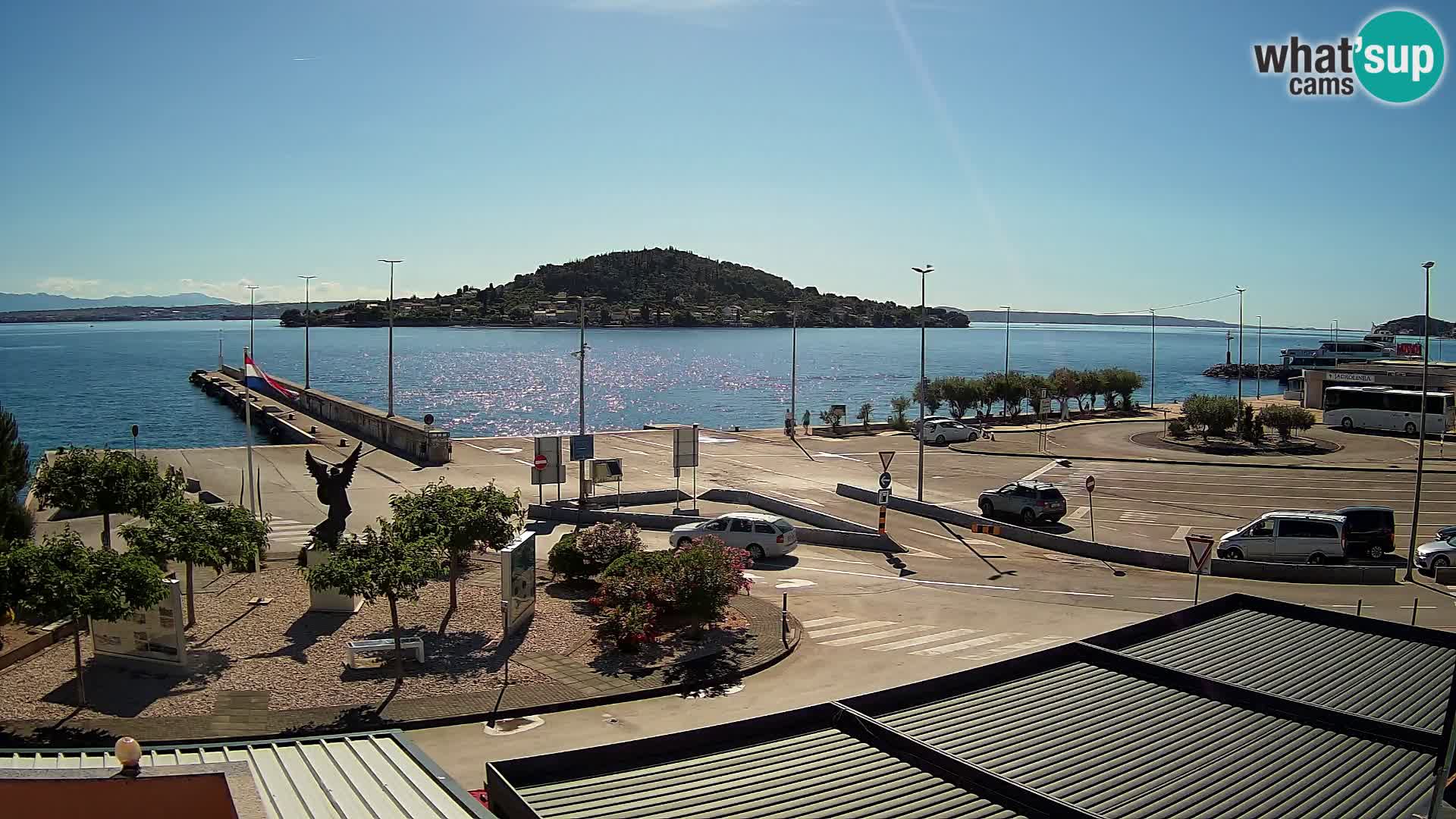 Web cam UGLJAN – Ferry de Preko à Zadar