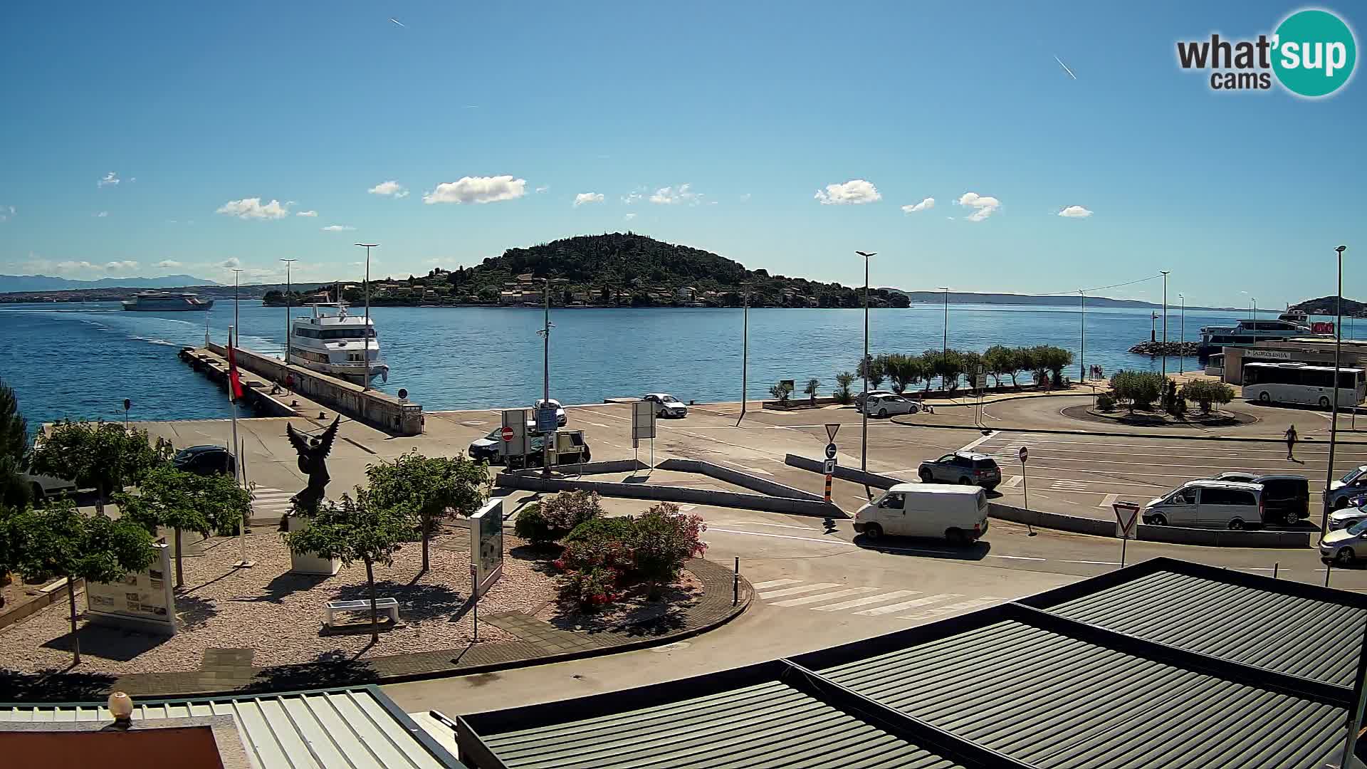 Cámara web UGLJAN – Transportar de Preko a Zadar