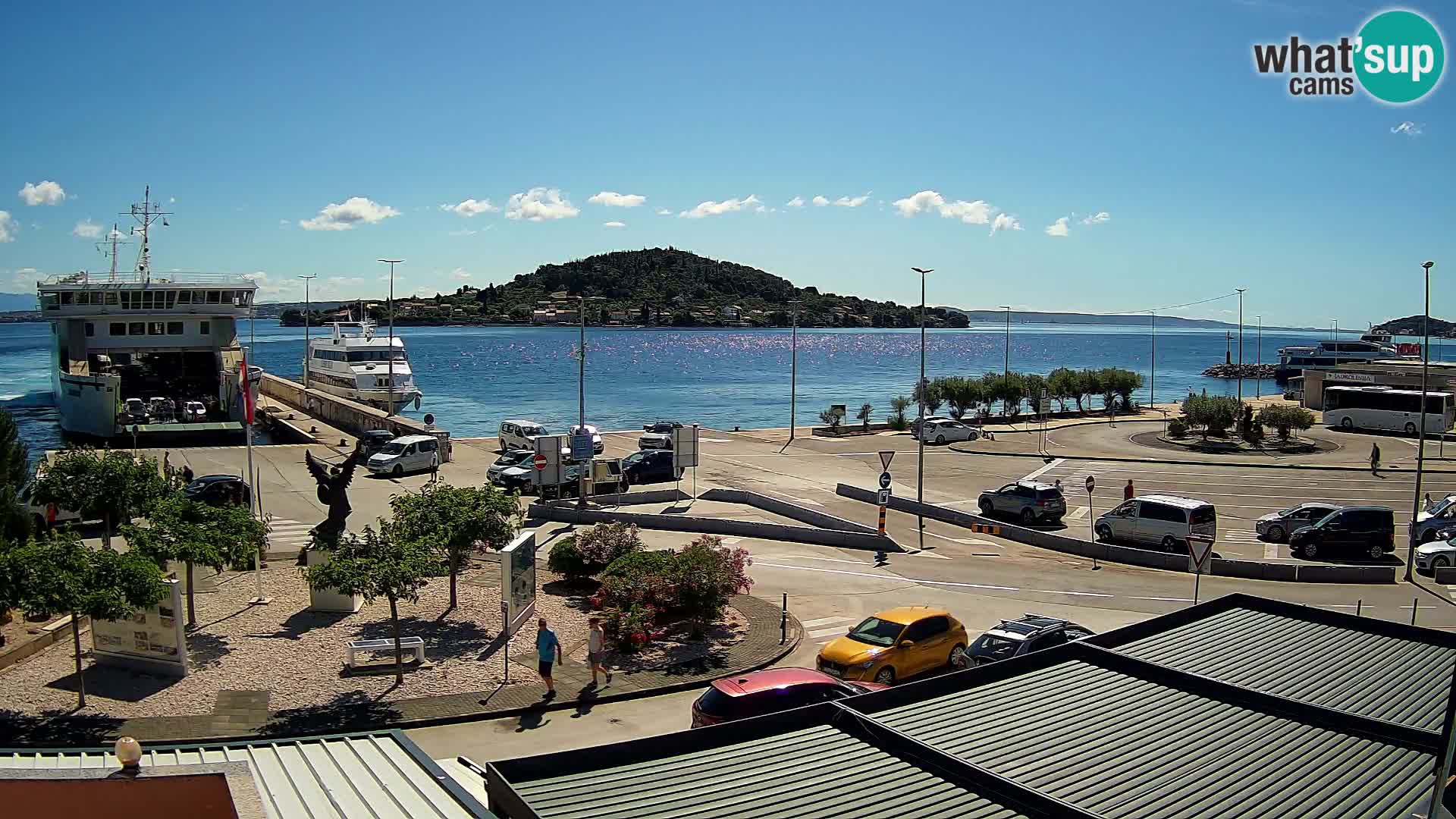 UGLJAN Webcam – Preko-Fähre nach Zadar