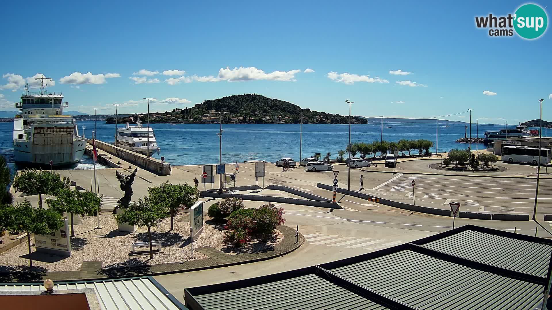UGLJAN Webcam – Preko-Fähre nach Zadar