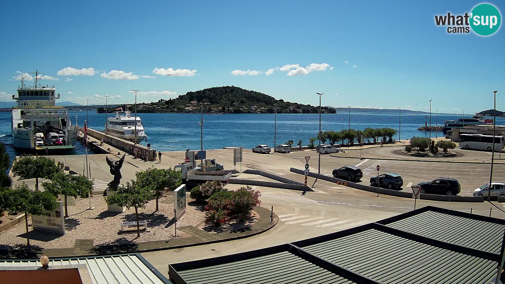 Web cam UGLJAN – Ferry de Preko à Zadar