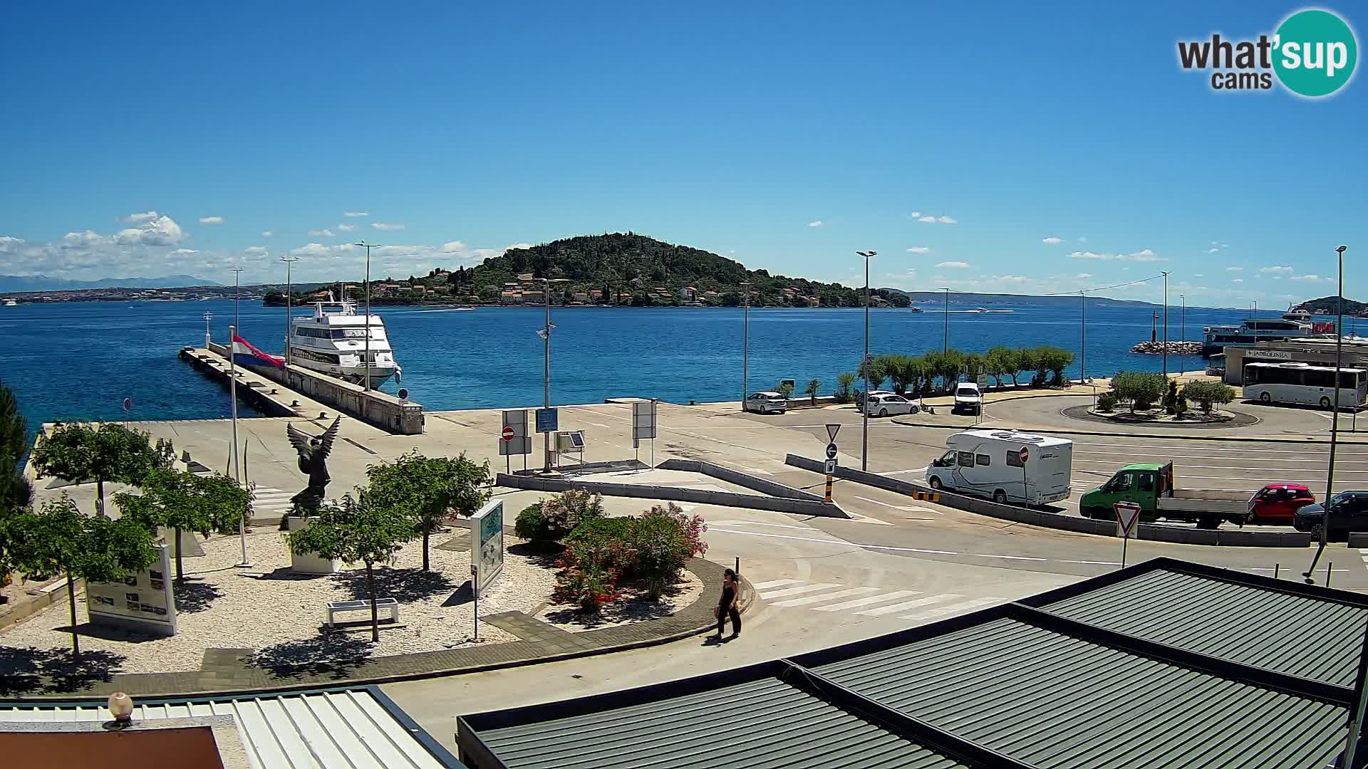 Web cam UGLJAN – Ferry de Preko à Zadar