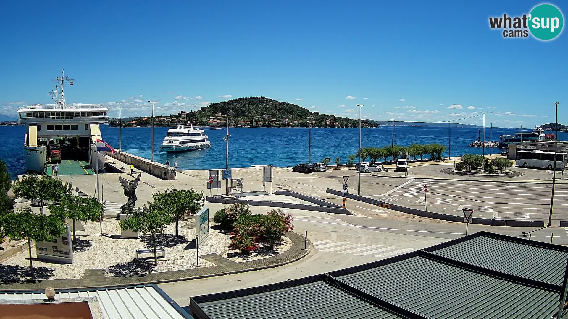 UGLJAN Webcam – Preko-Fähre nach Zadar