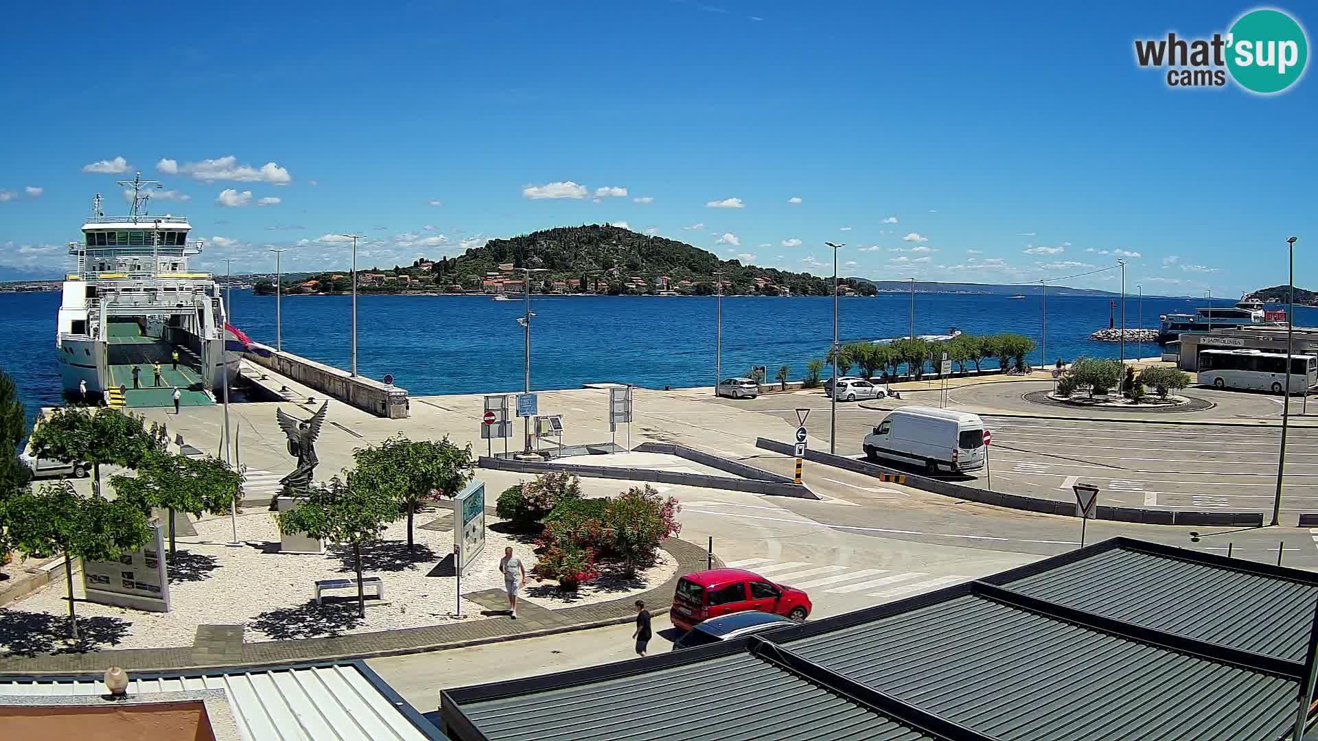 Web cam UGLJAN – Ferry de Preko à Zadar
