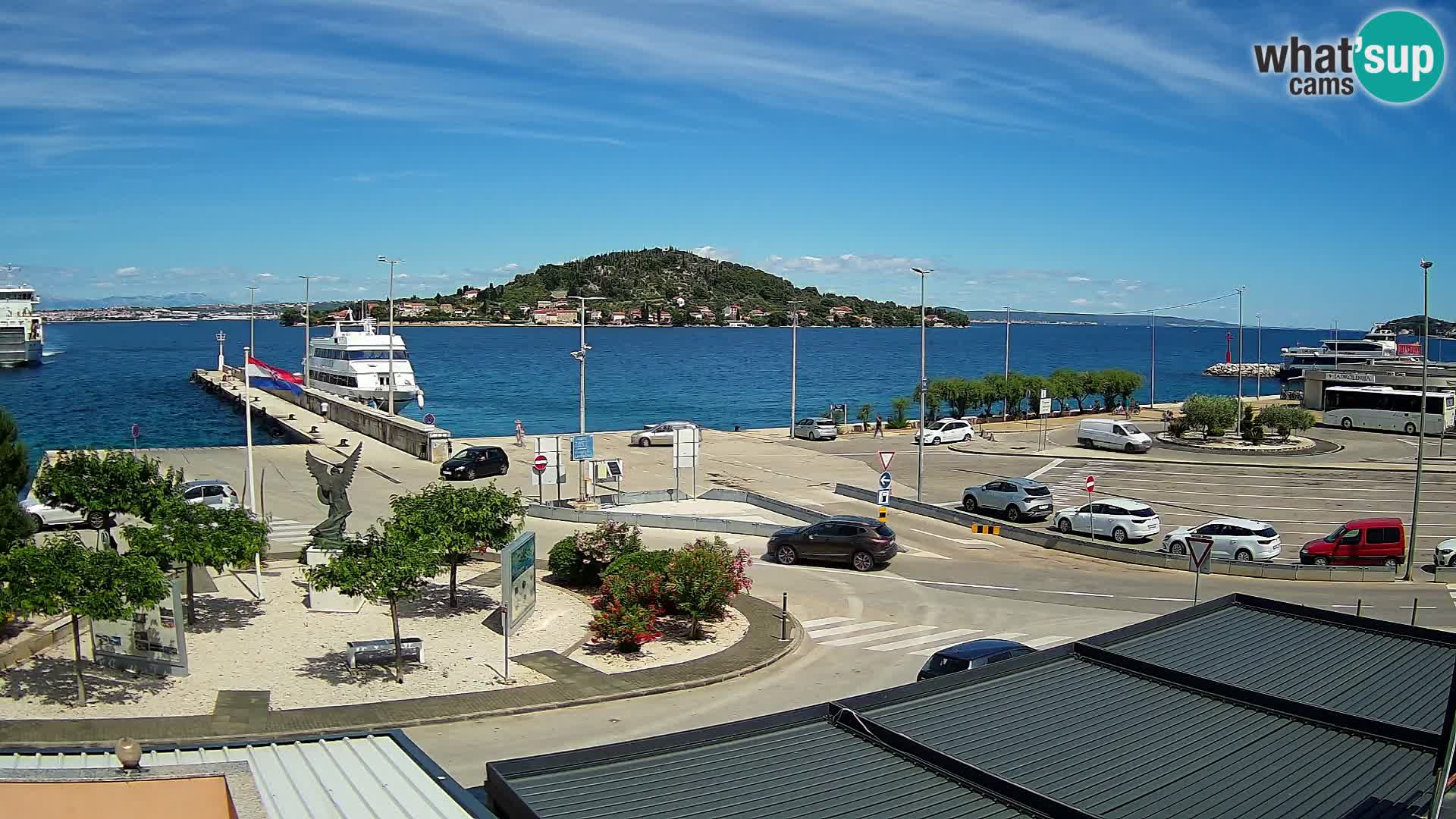 UGLJAN Webcam – Preko-Fähre nach Zadar