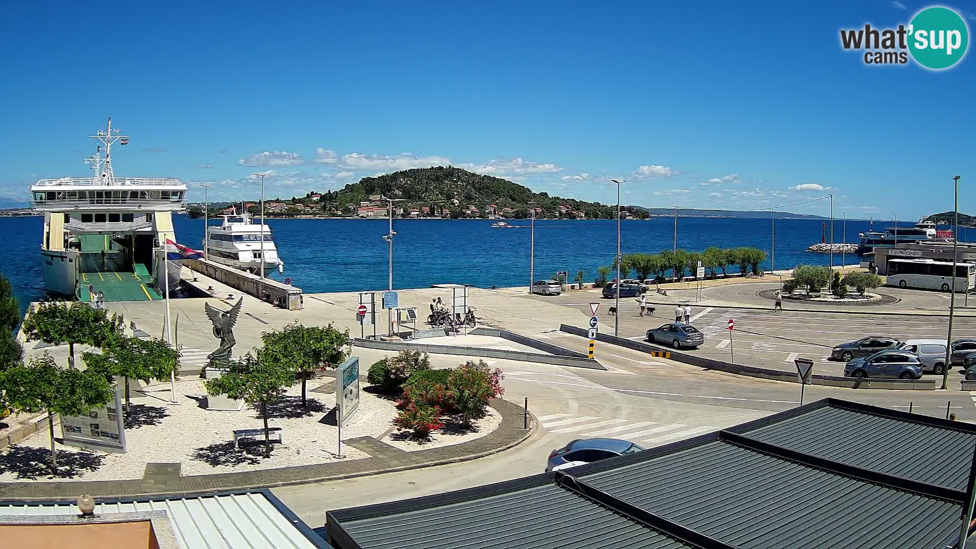 Web cam UGLJAN – Ferry de Preko à Zadar