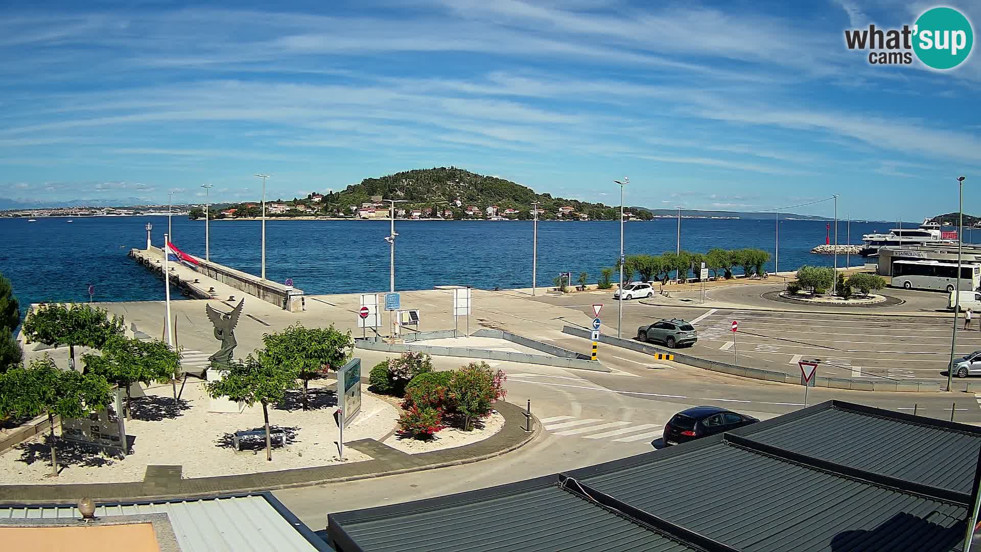 Cámara web UGLJAN – Transportar de Preko a Zadar