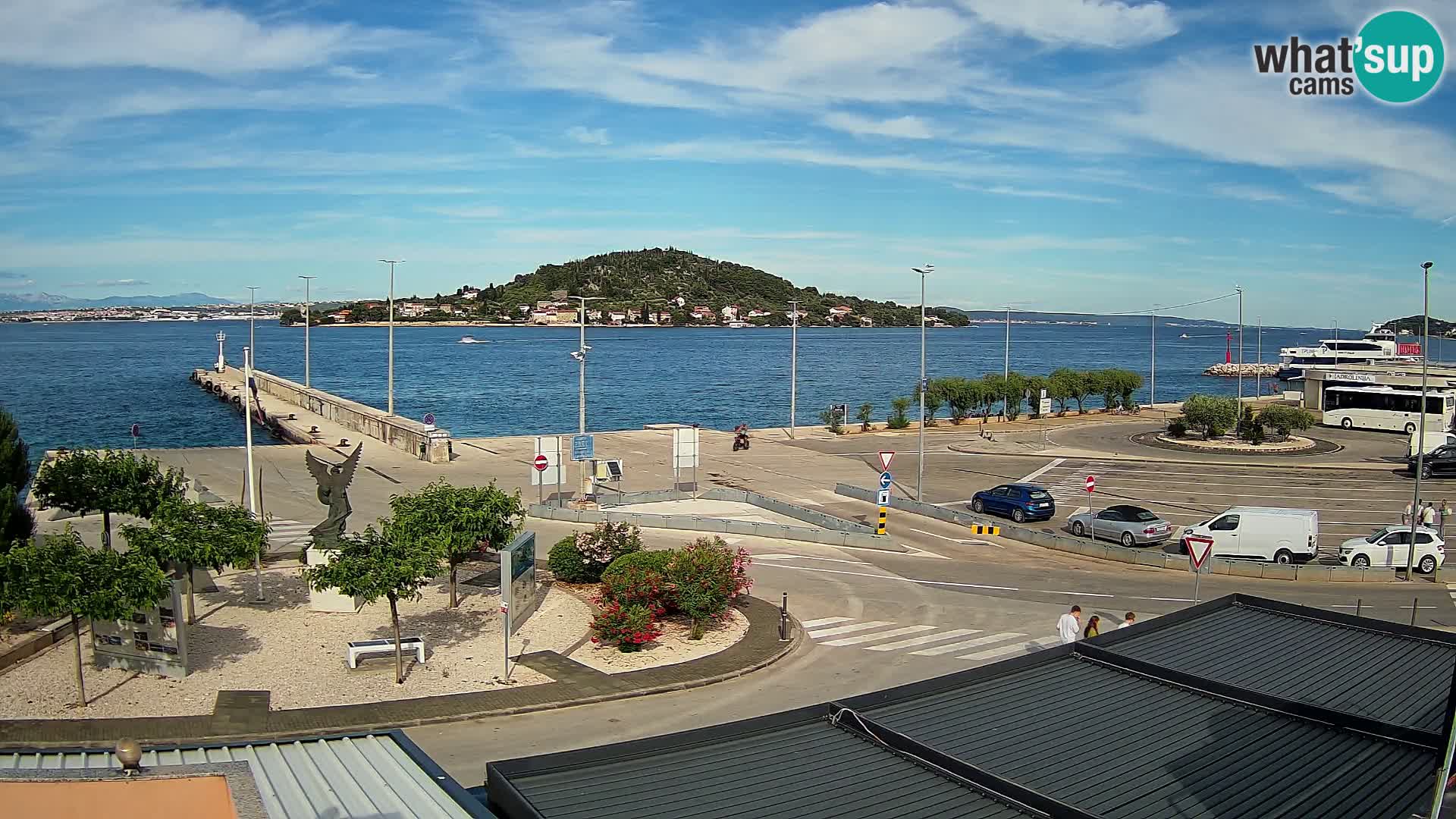 Cámara web UGLJAN – Transportar de Preko a Zadar
