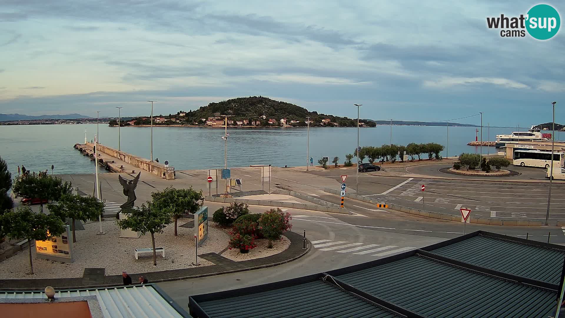 Webcam Ugljan – Preko Ferry to Zadar