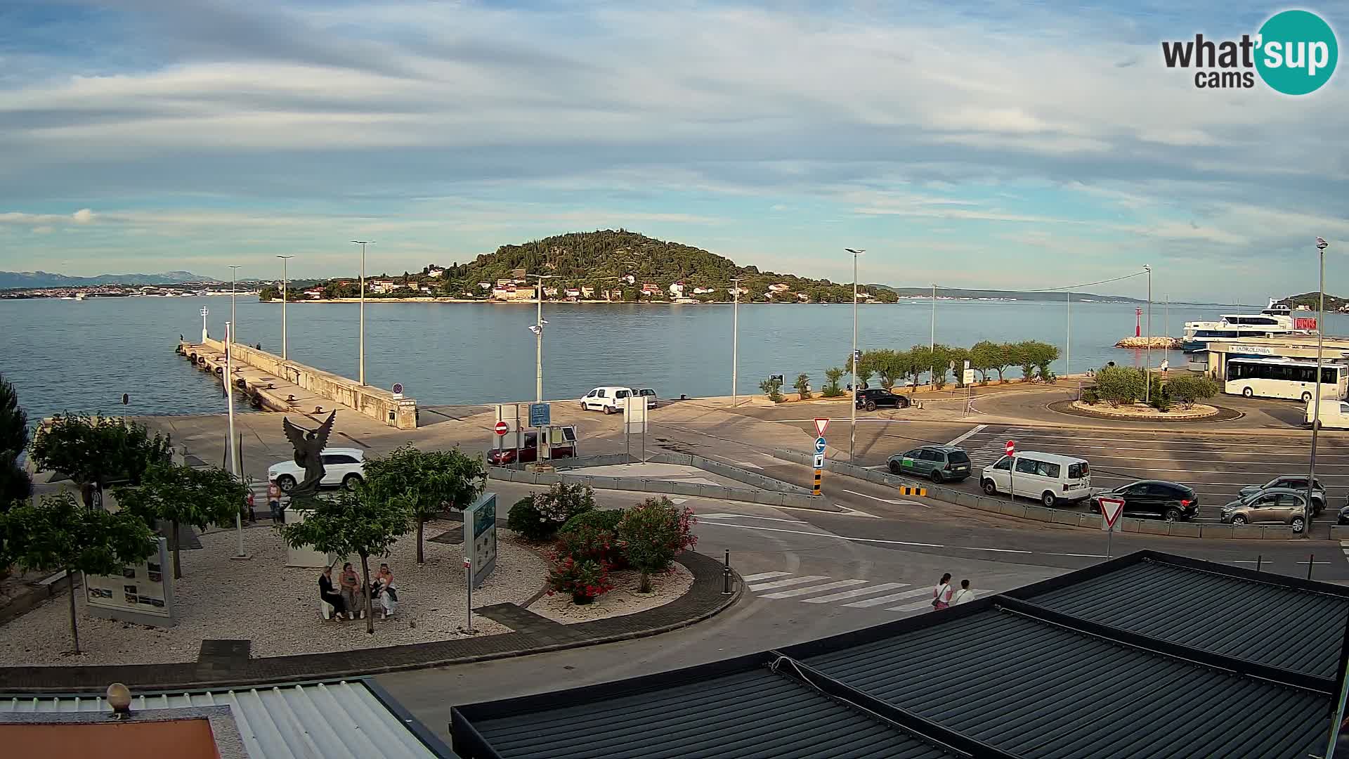 UGLJAN Webcam – Preko-Fähre nach Zadar