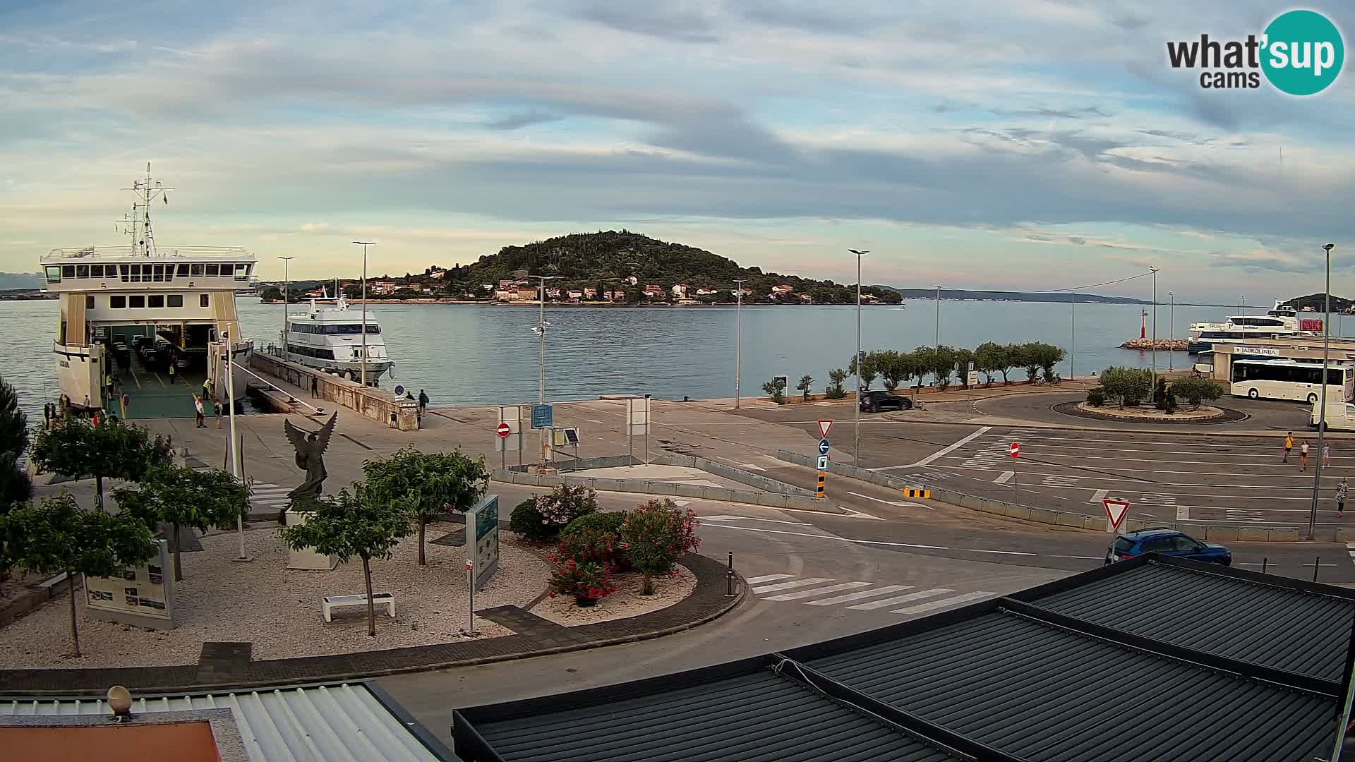 UGLJAN Webcam – Preko-Fähre nach Zadar
