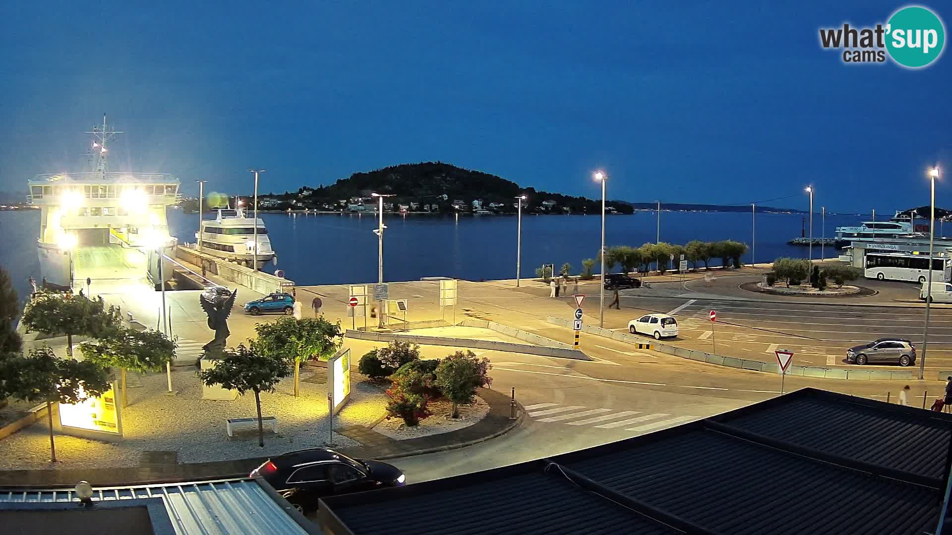 UGLJAN Webcam – Preko-Fähre nach Zadar