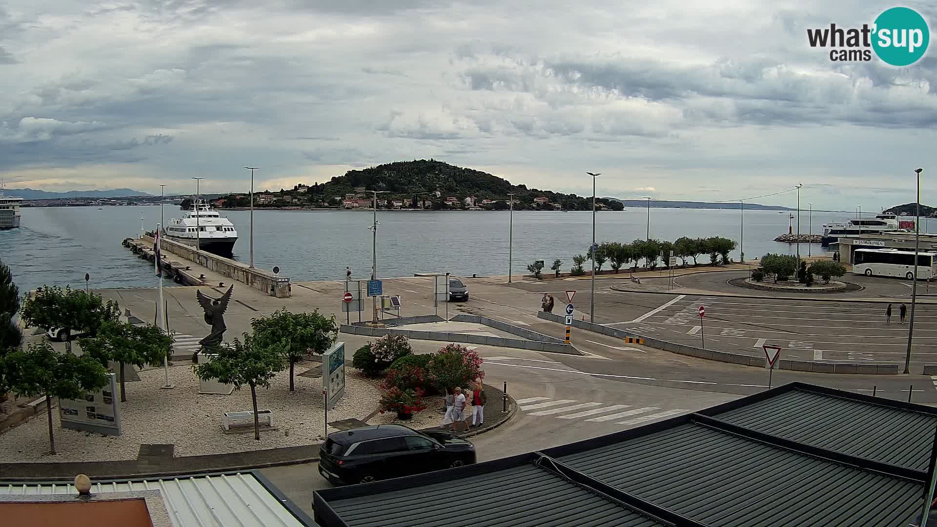 Webcam Ugljan – Preko Ferry to Zadar