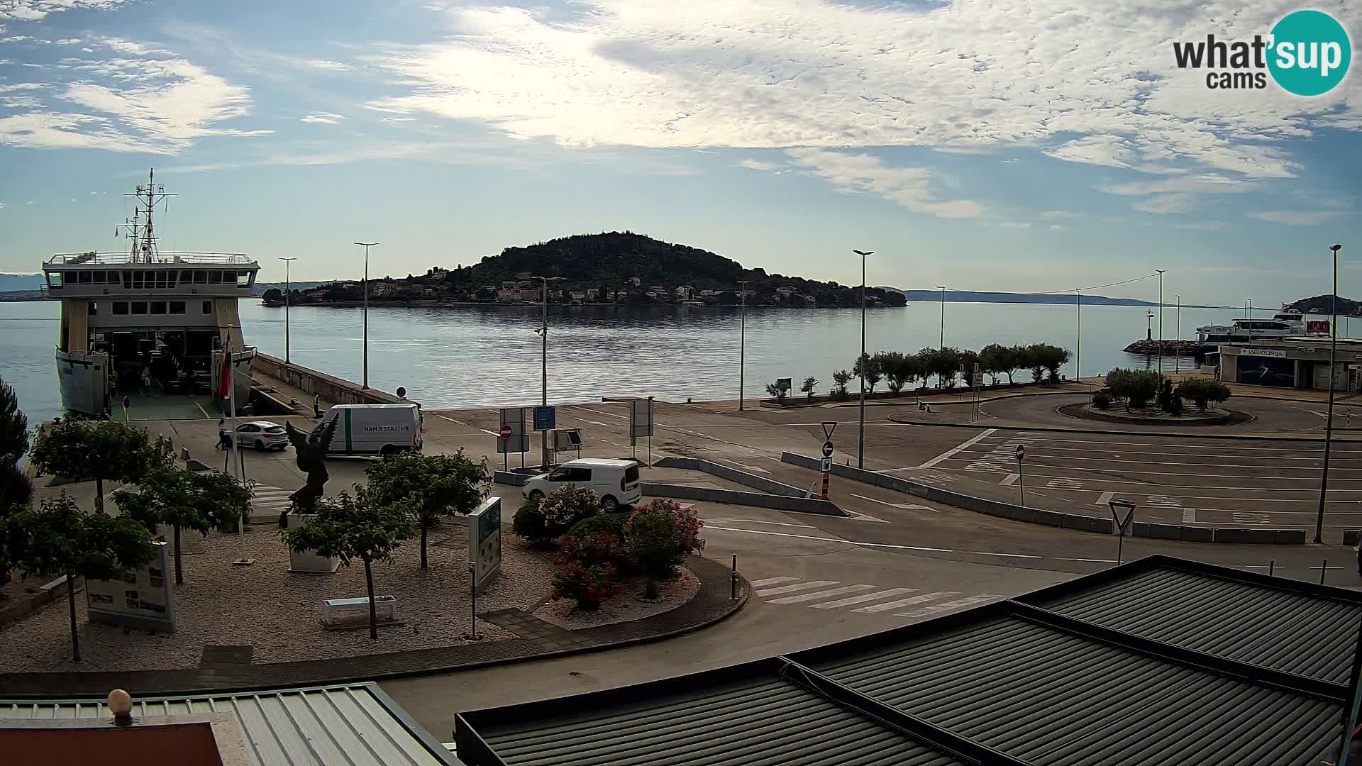 Webcam Ugljan – Preko Ferry to Zadar